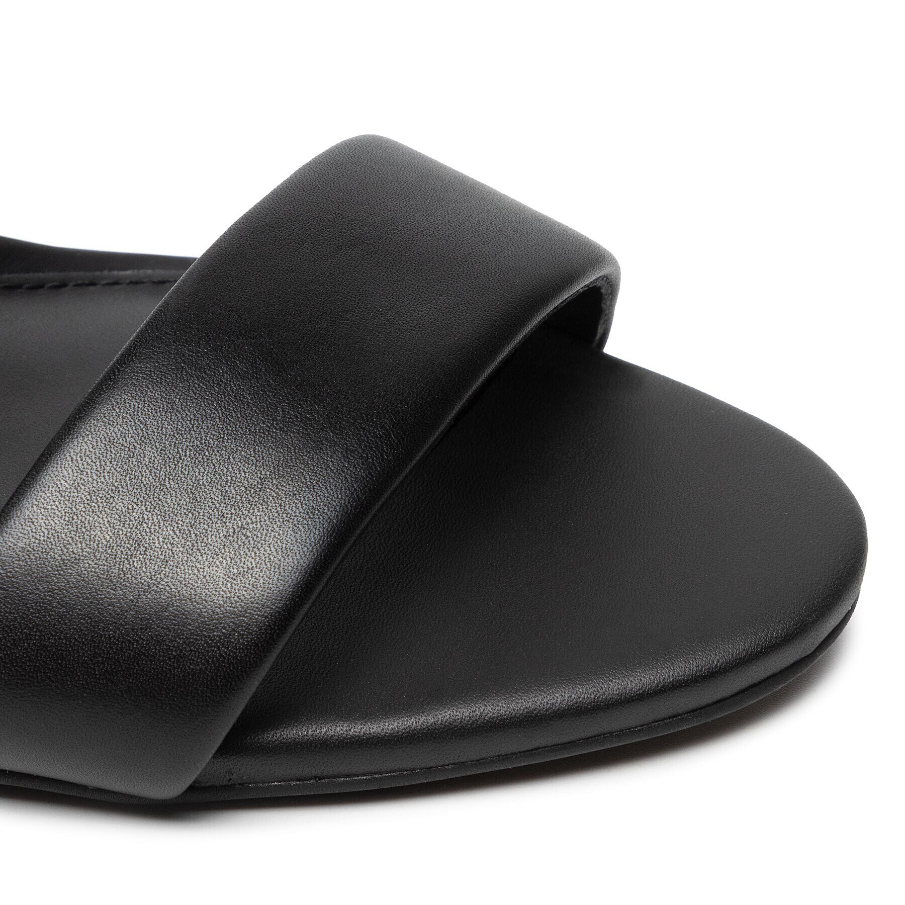 Calvin Klein Сандали Almond Blk Hl Sandal 85 W/Hgw HW0HW00710 Черен - Pepit.bg