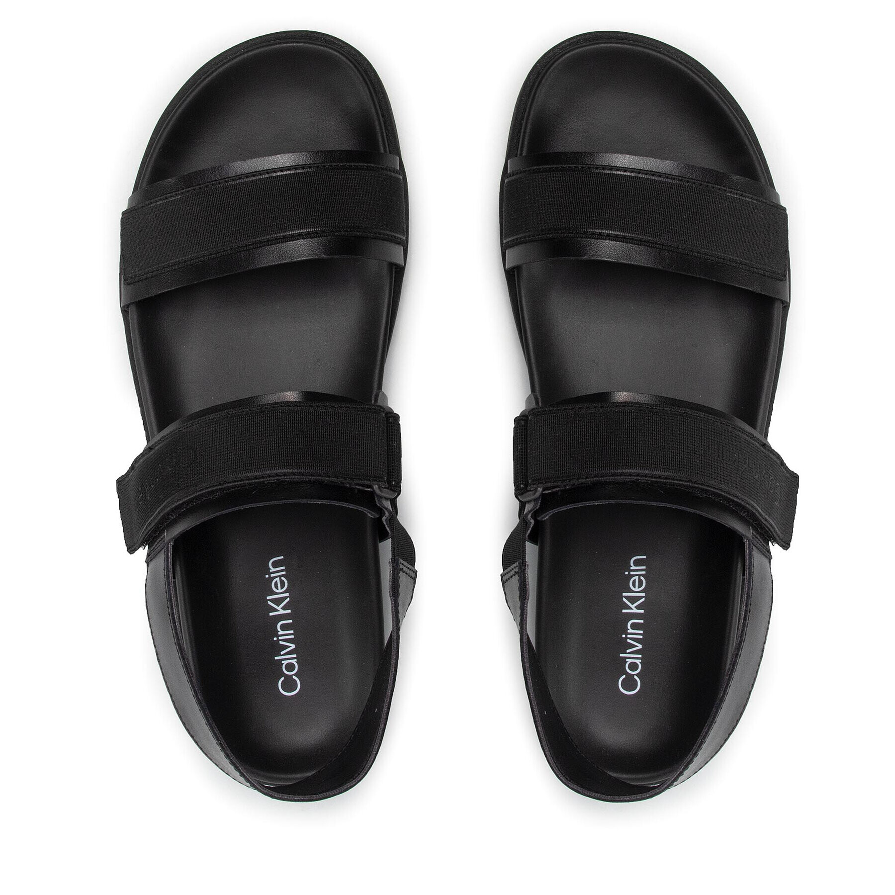 Calvin Klein Сандали Back Strap Sandal Wb HM0HM00466 Черен - Pepit.bg