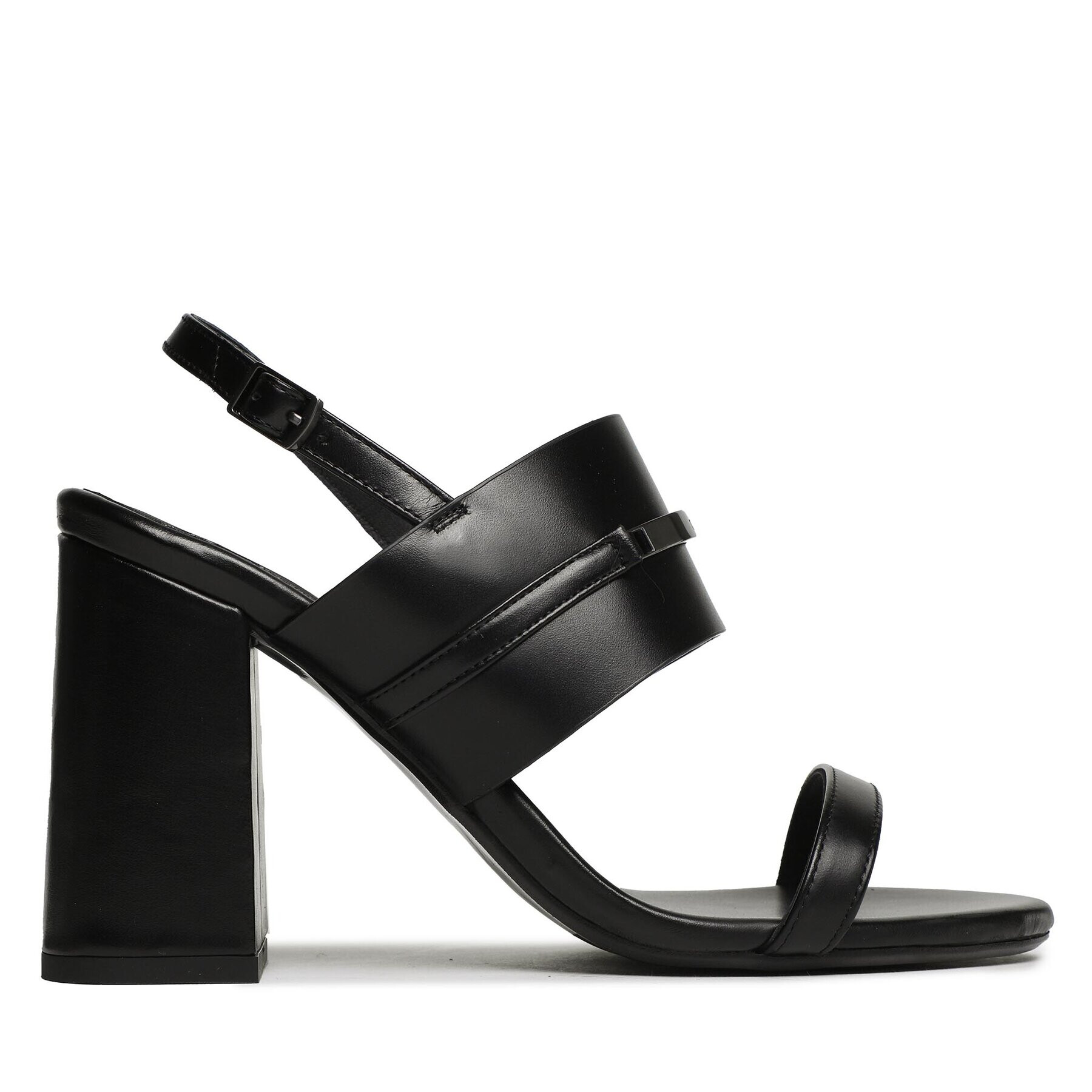 Calvin Klein Сандали Block Hl Sandal HW0HW01612 Черен - Pepit.bg