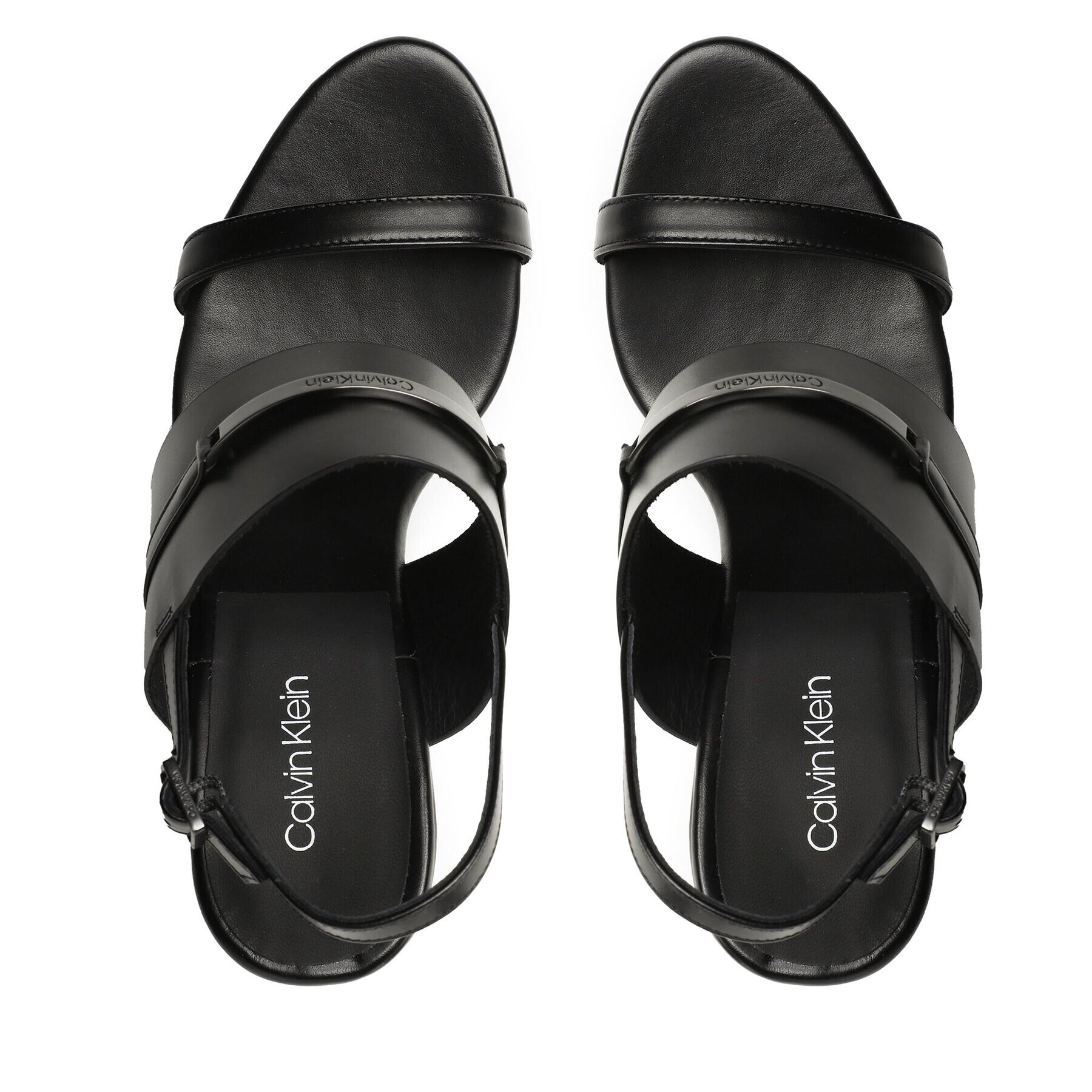 Calvin Klein Сандали Block Hl Sandal HW0HW01612 Черен - Pepit.bg