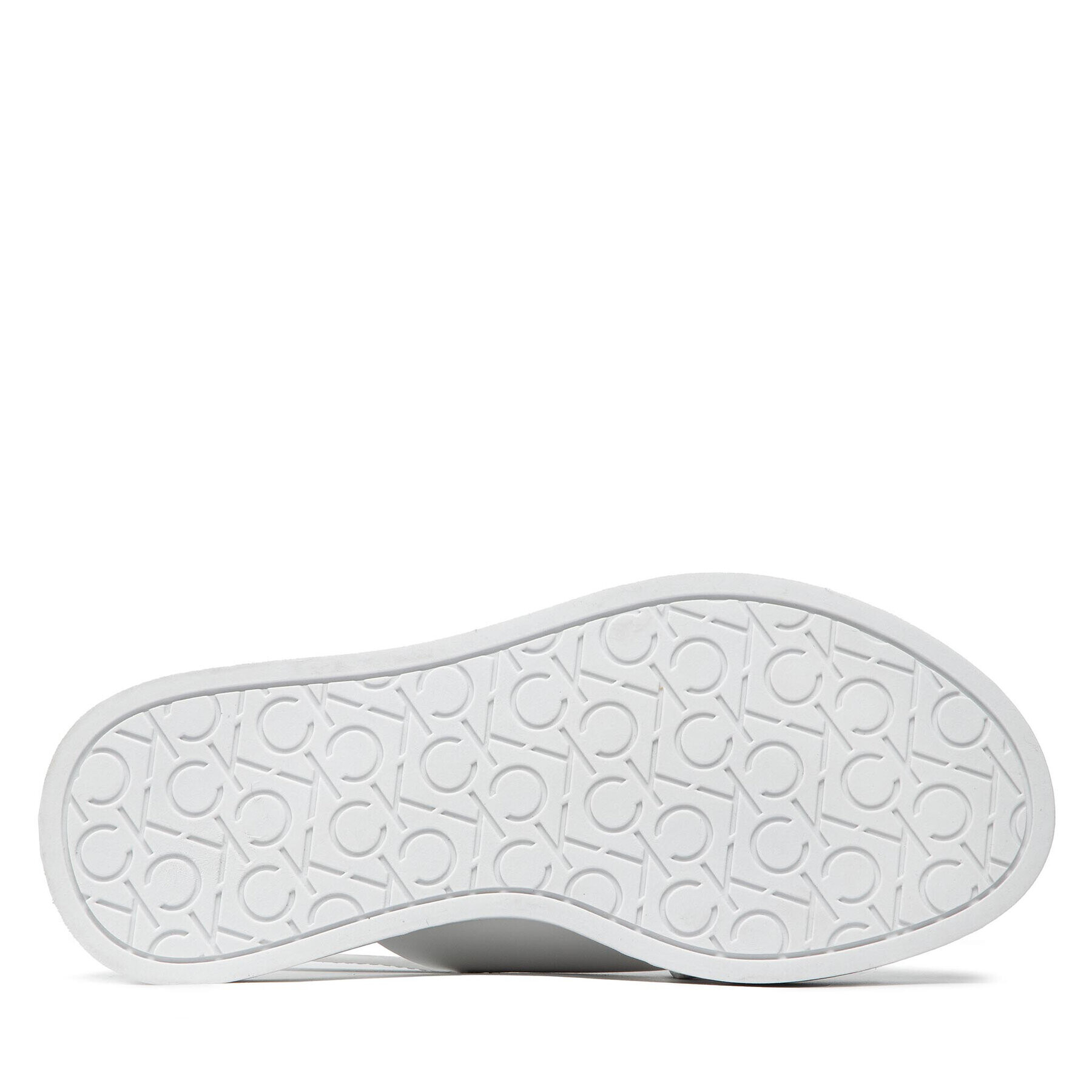 Calvin Klein Сандали Flatform Sanl Moni Mix HW0HW01138 Бял - Pepit.bg