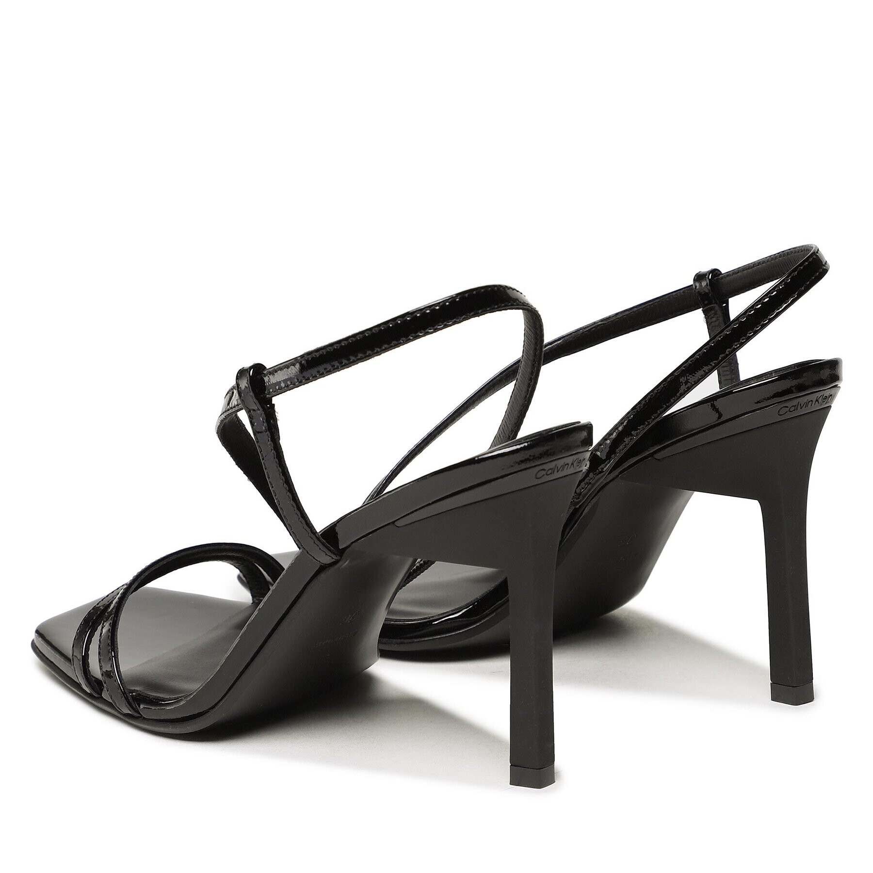 Calvin Klein Сандали Geo Stiletto Asy Sandal 90Hh HW0HW01609 Черен - Pepit.bg