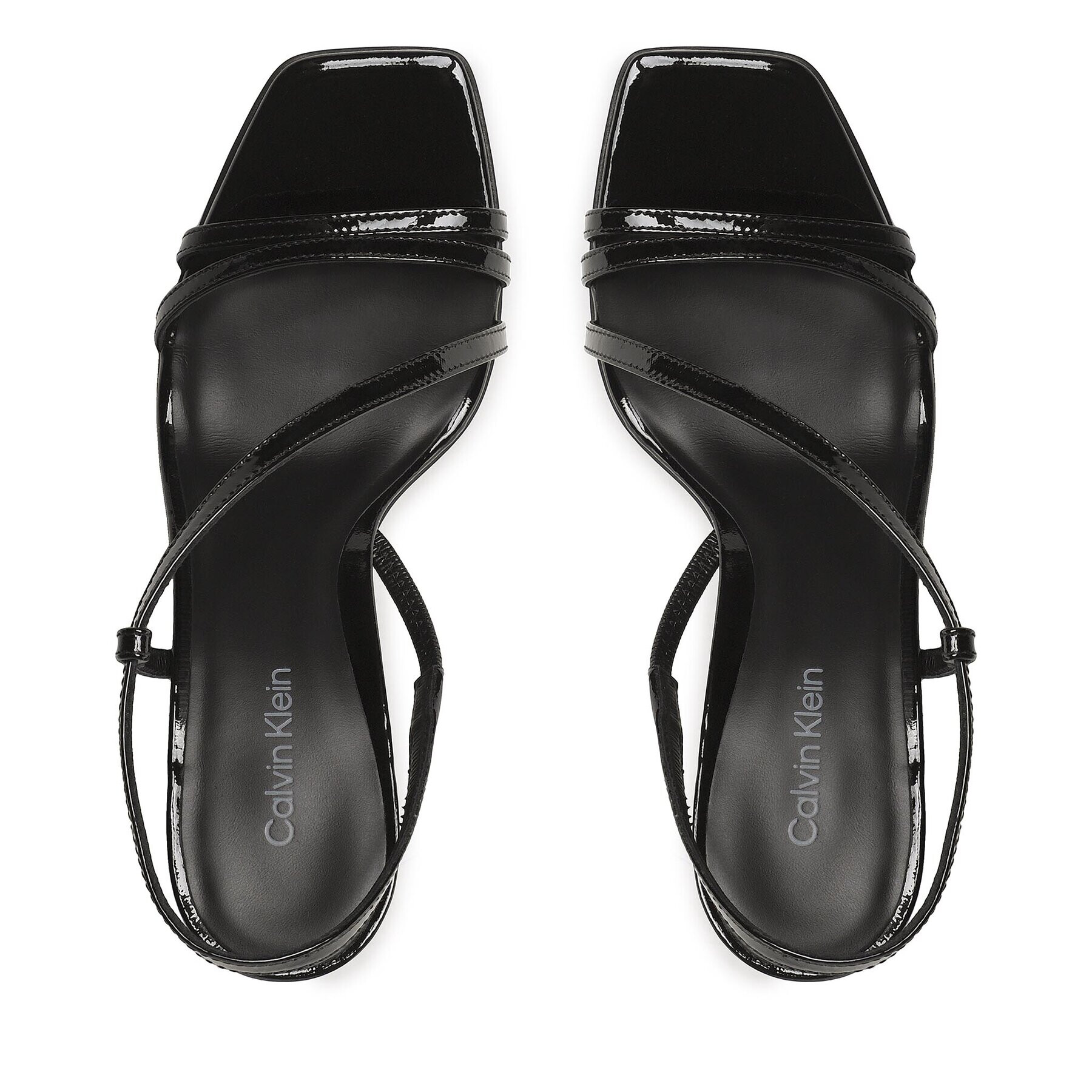 Calvin Klein Сандали Geo Stiletto Asy Sandal 90Hh HW0HW01609 Черен - Pepit.bg