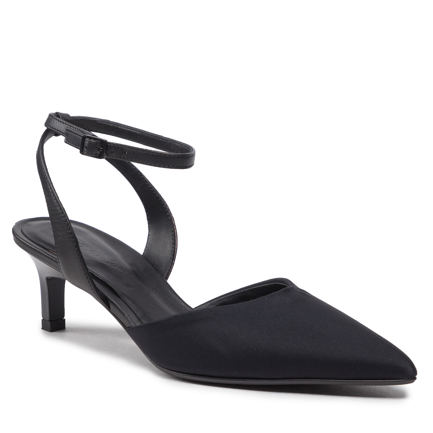 Calvin Klein Сандали Kit H Mule W Ankl Strap 50 HW0HW01312 Черен - Pepit.bg