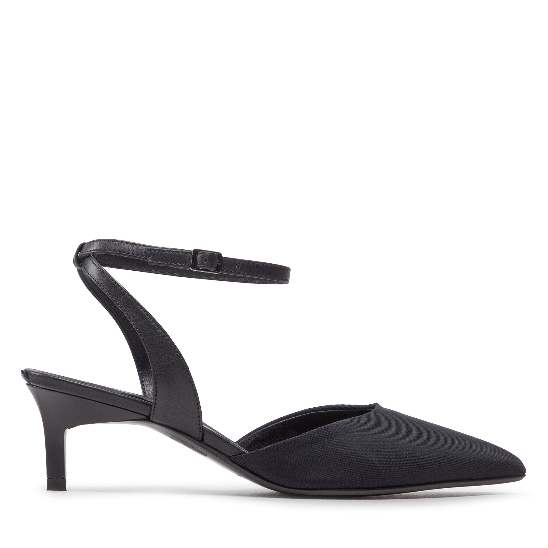 Calvin Klein Сандали Kit H Mule W Ankl Strap 50 HW0HW01312 Черен - Pepit.bg