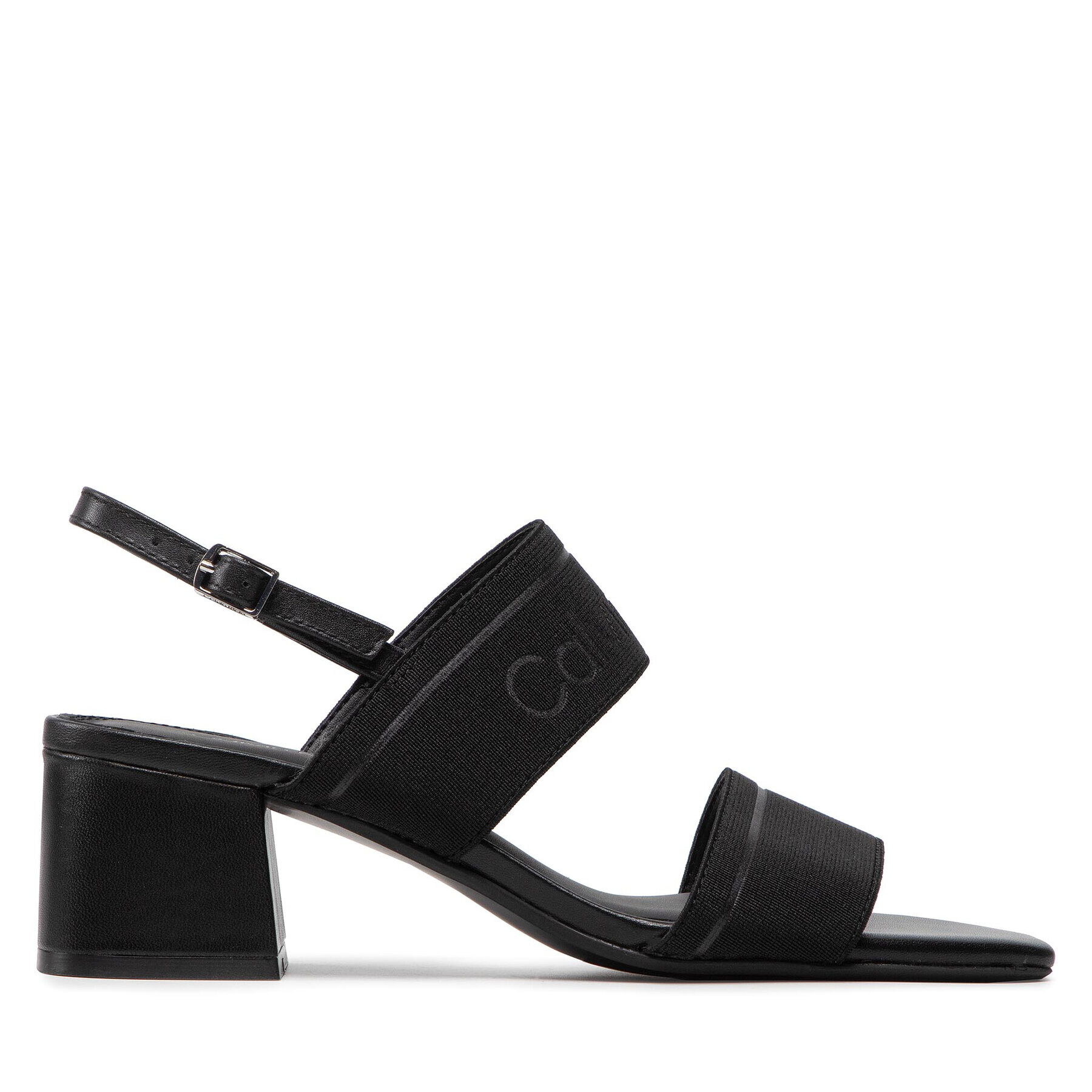 Calvin Klein Сандали Squared Blk Hl Sandal 45 He HW0HW01150 Черен - Pepit.bg