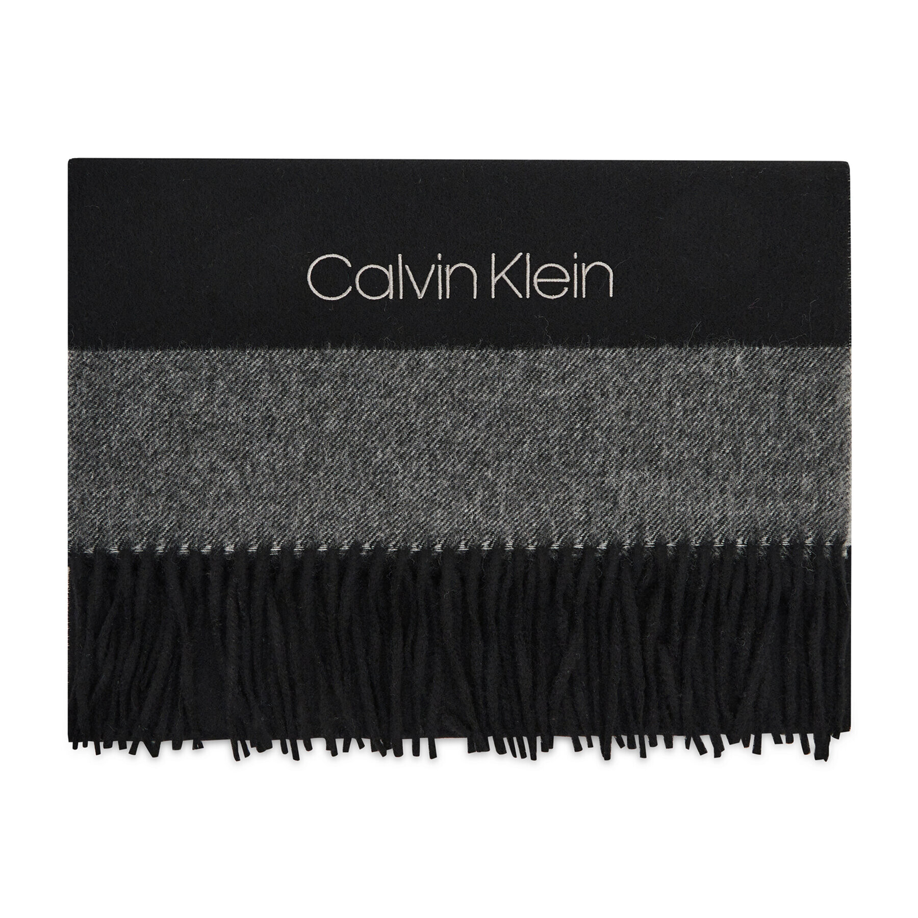 Calvin Klein Шал Block Scarf K60K608492 Черен - Pepit.bg