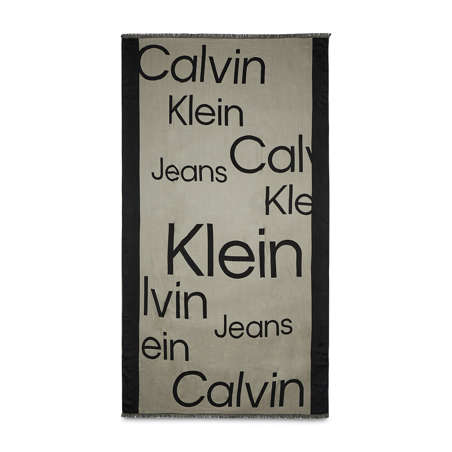 Calvin Klein Шал K60K610139 Черен - Pepit.bg