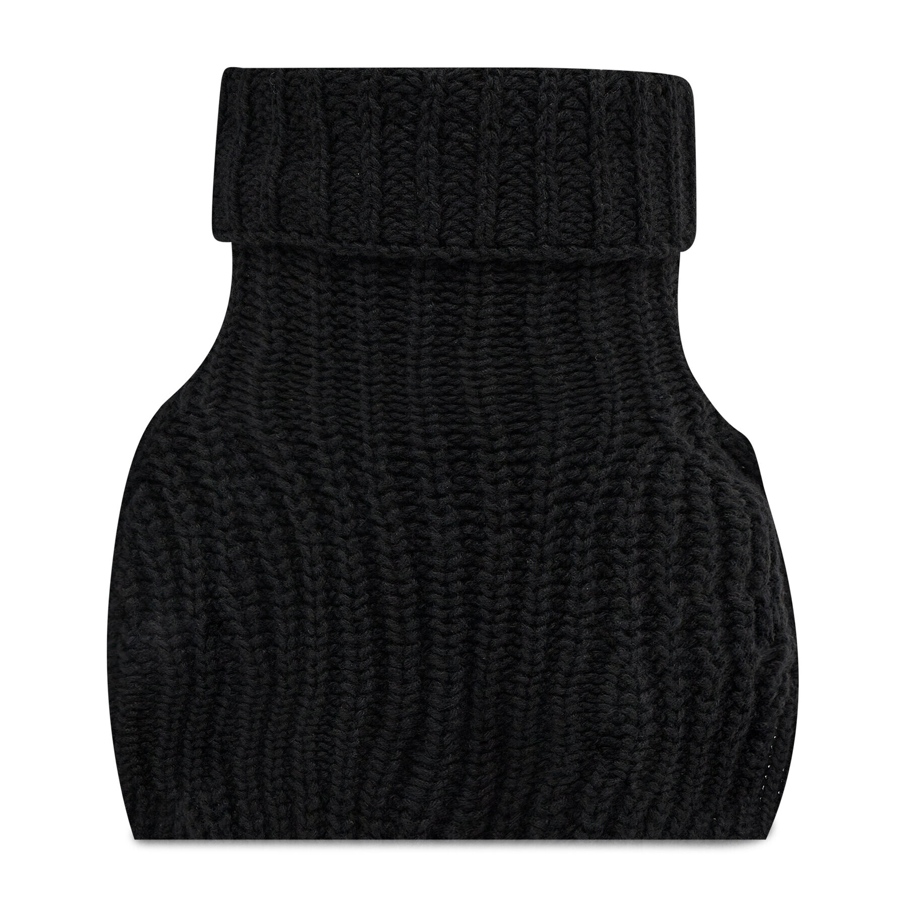 Calvin Klein Шал - комин Oversized Knit Neck Warmer K60K608553 Черен - Pepit.bg