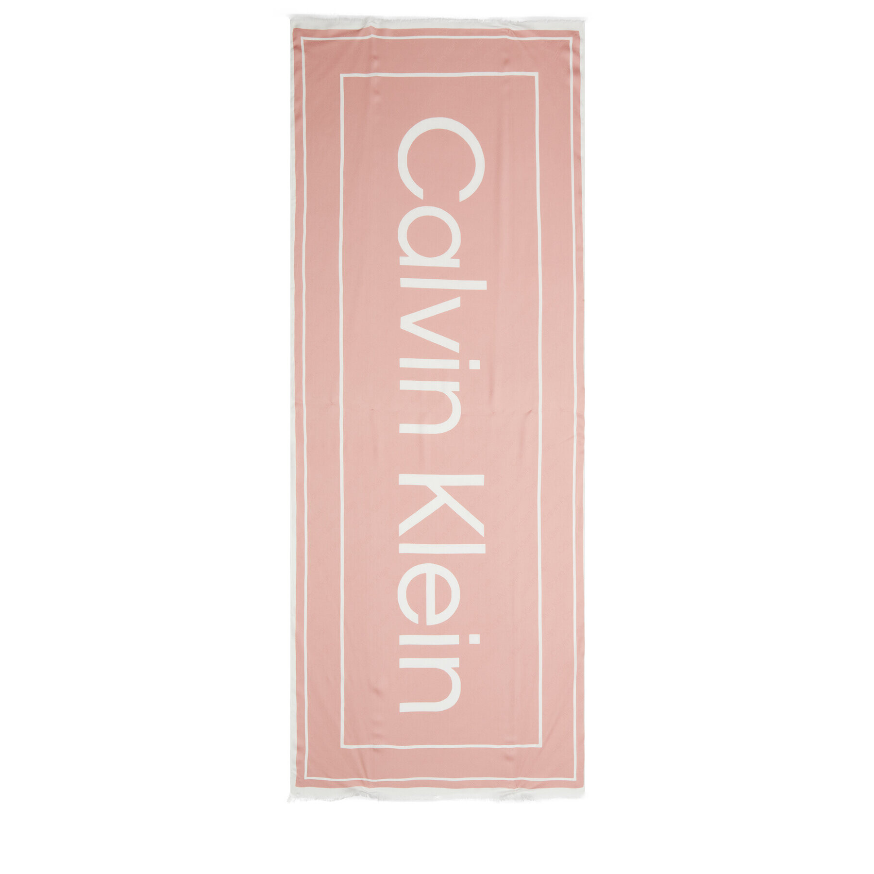 Calvin Klein Шал Logo K60K610814 Розов - Pepit.bg