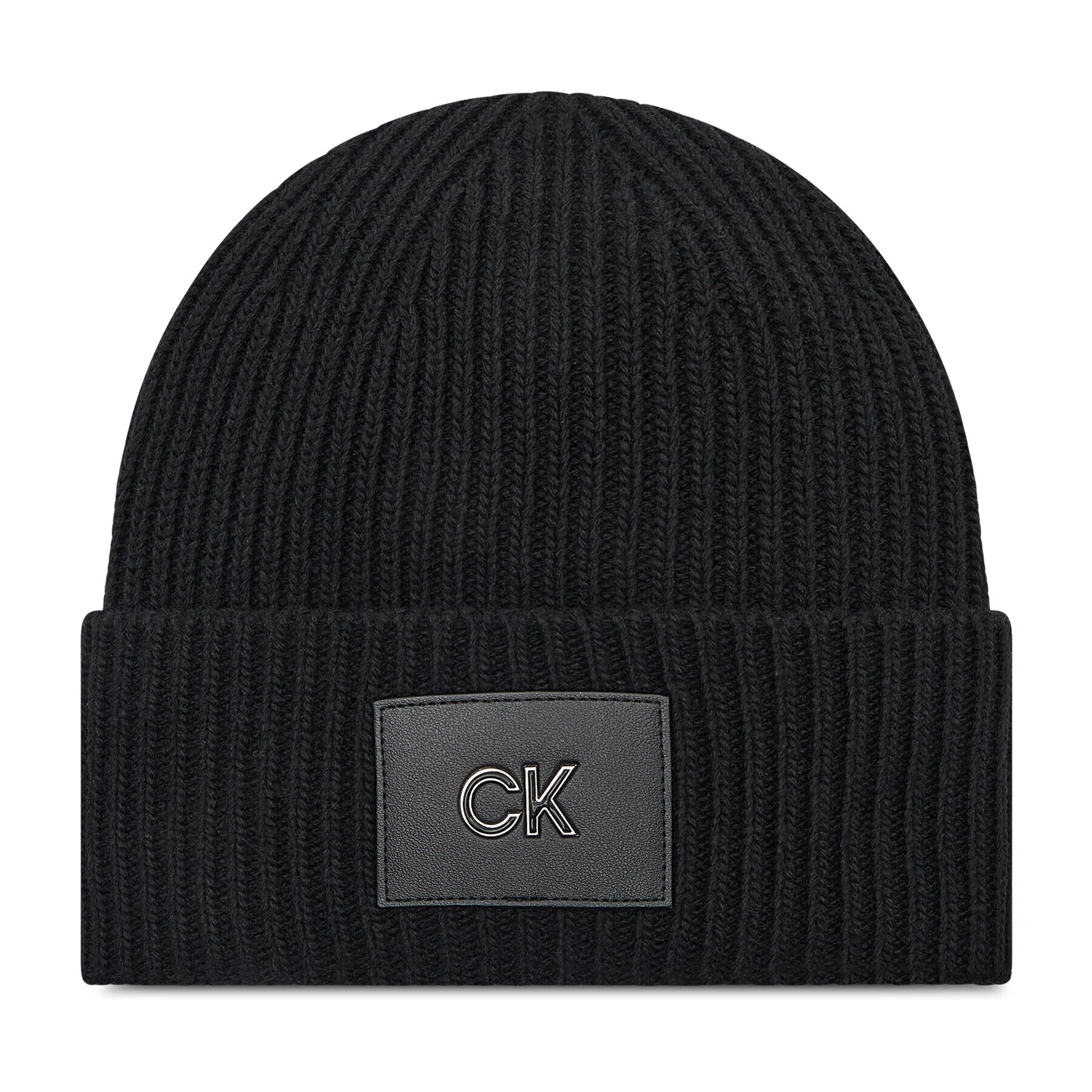 Calvin Klein Шапка Beanie K60K609667 Черен - Pepit.bg