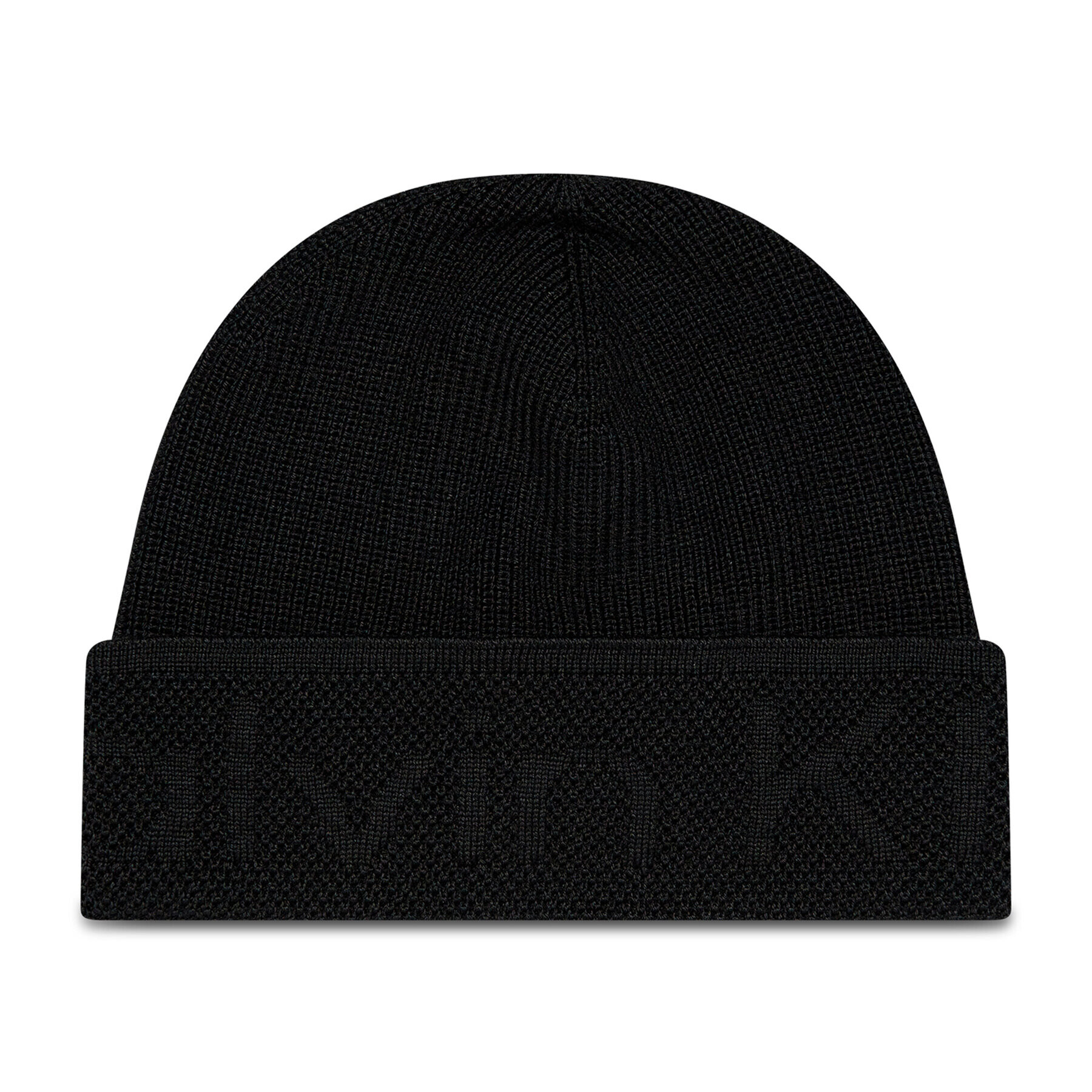 Calvin Klein Шапка Debossed Rib Beanie K50K507489 Черен - Pepit.bg