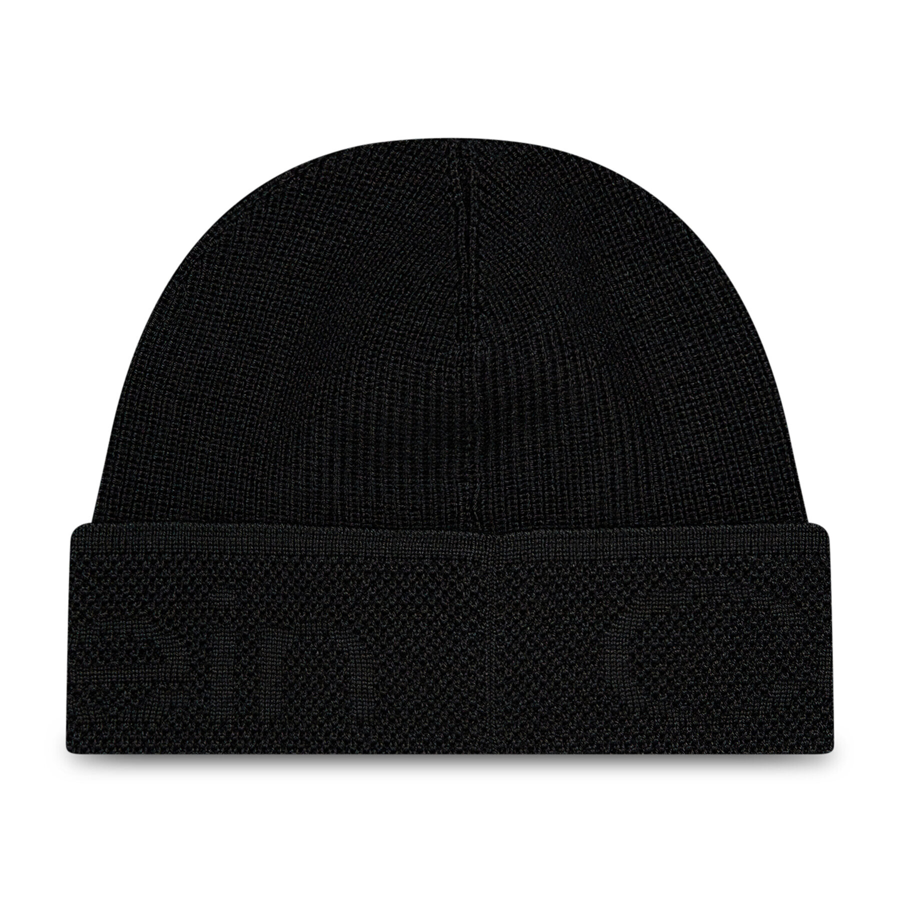 Calvin Klein Шапка Debossed Rib Beanie K50K507489 Черен - Pepit.bg