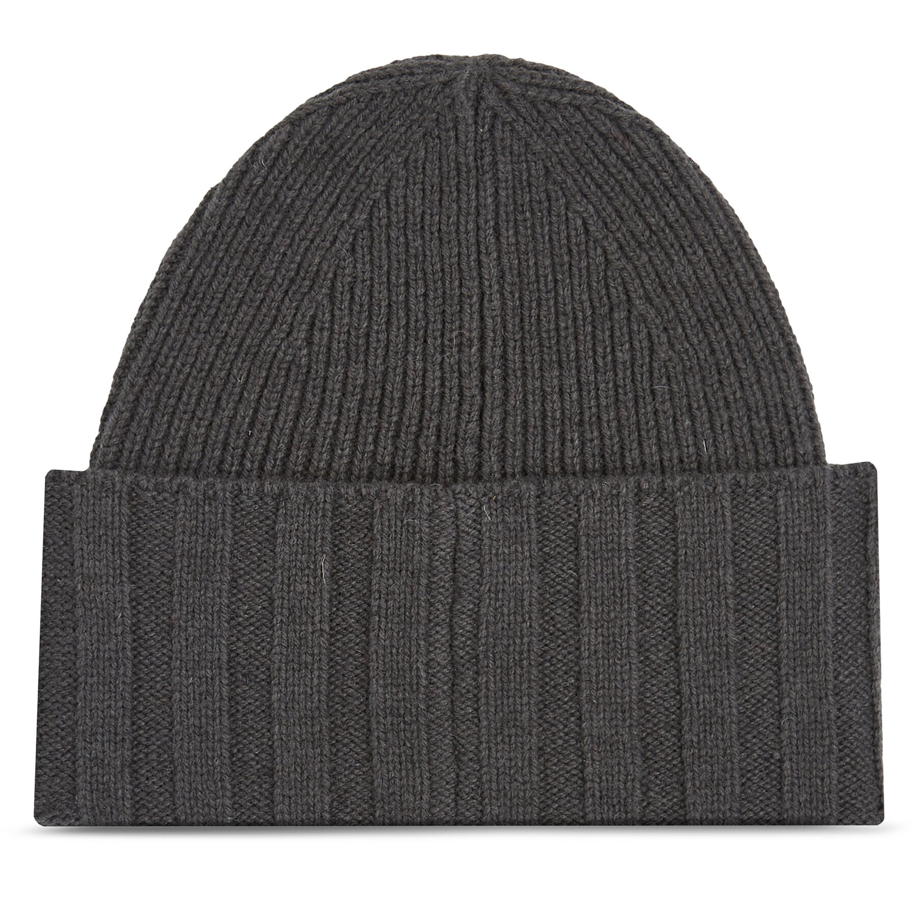 Calvin Klein Шапка Elevated Rib Beanie K50K510985 Сив - Pepit.bg