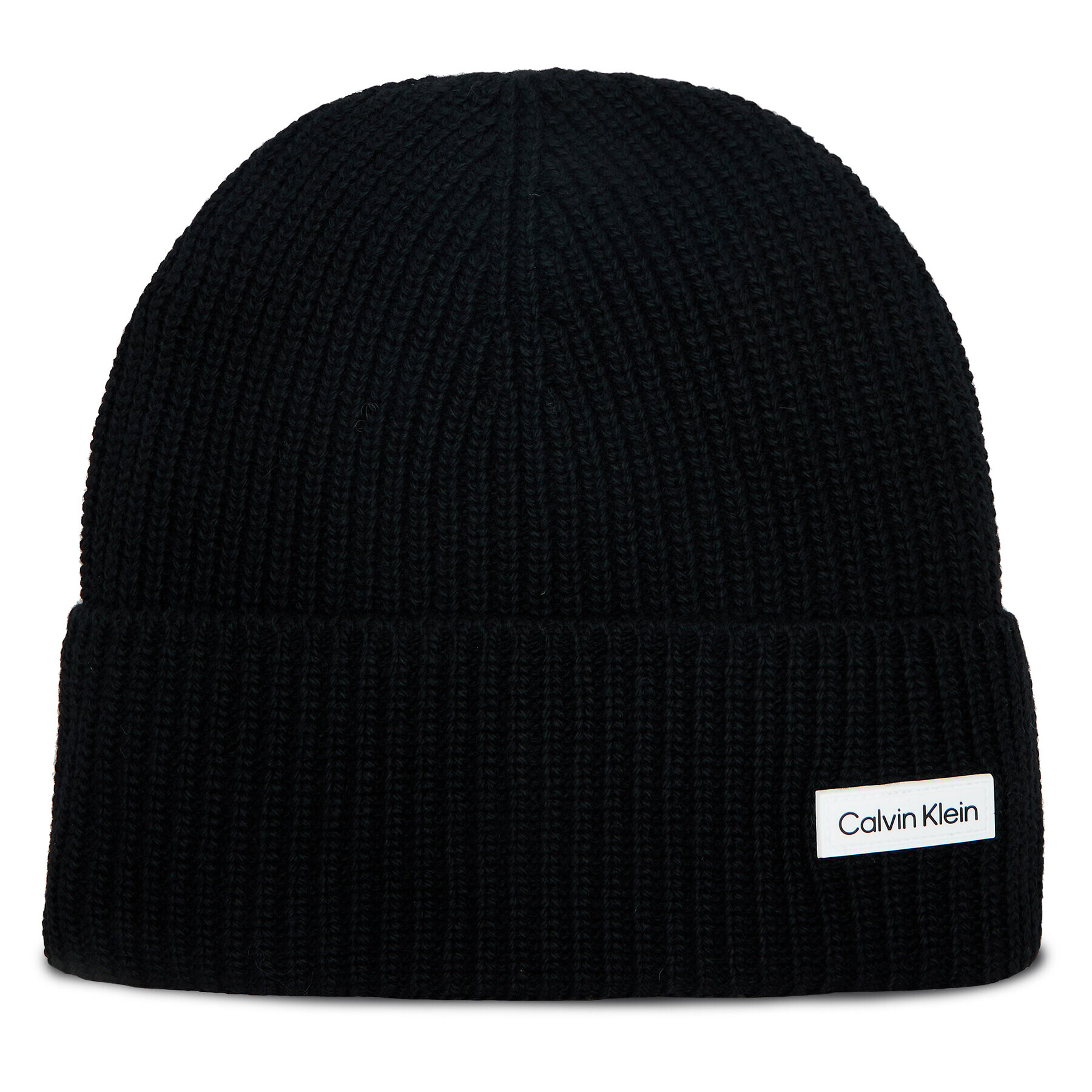 Calvin Klein Шапка Essential Patch K50K510657 Черен - Pepit.bg