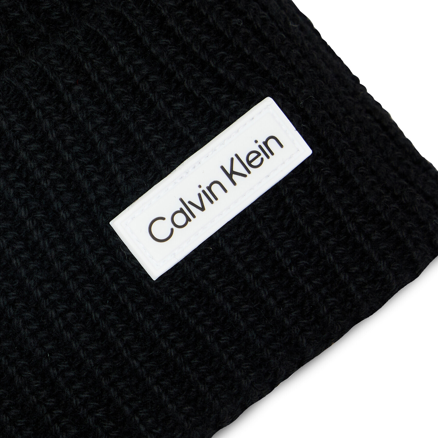 Calvin Klein Шапка Essential Patch K50K510657 Черен - Pepit.bg