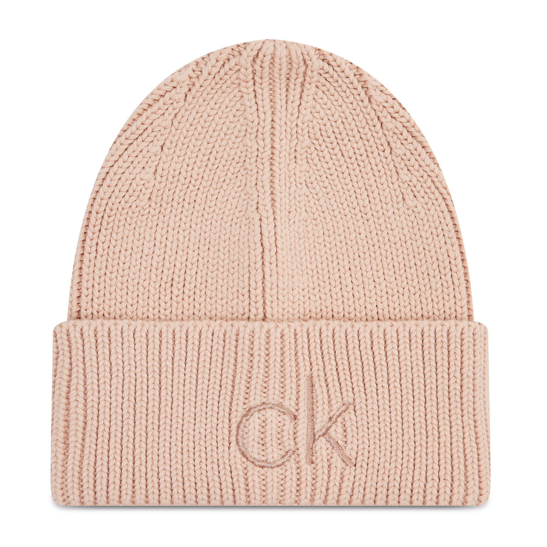 Calvin Klein Шапка Essentials Beanie K60K608660 Розов - Pepit.bg