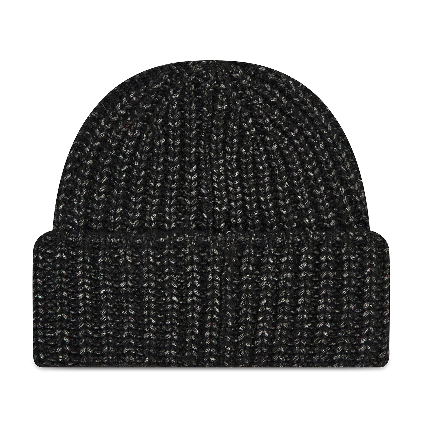 Calvin Klein Шапка Geometric Knit Beanie K60K608525 Черен - Pepit.bg