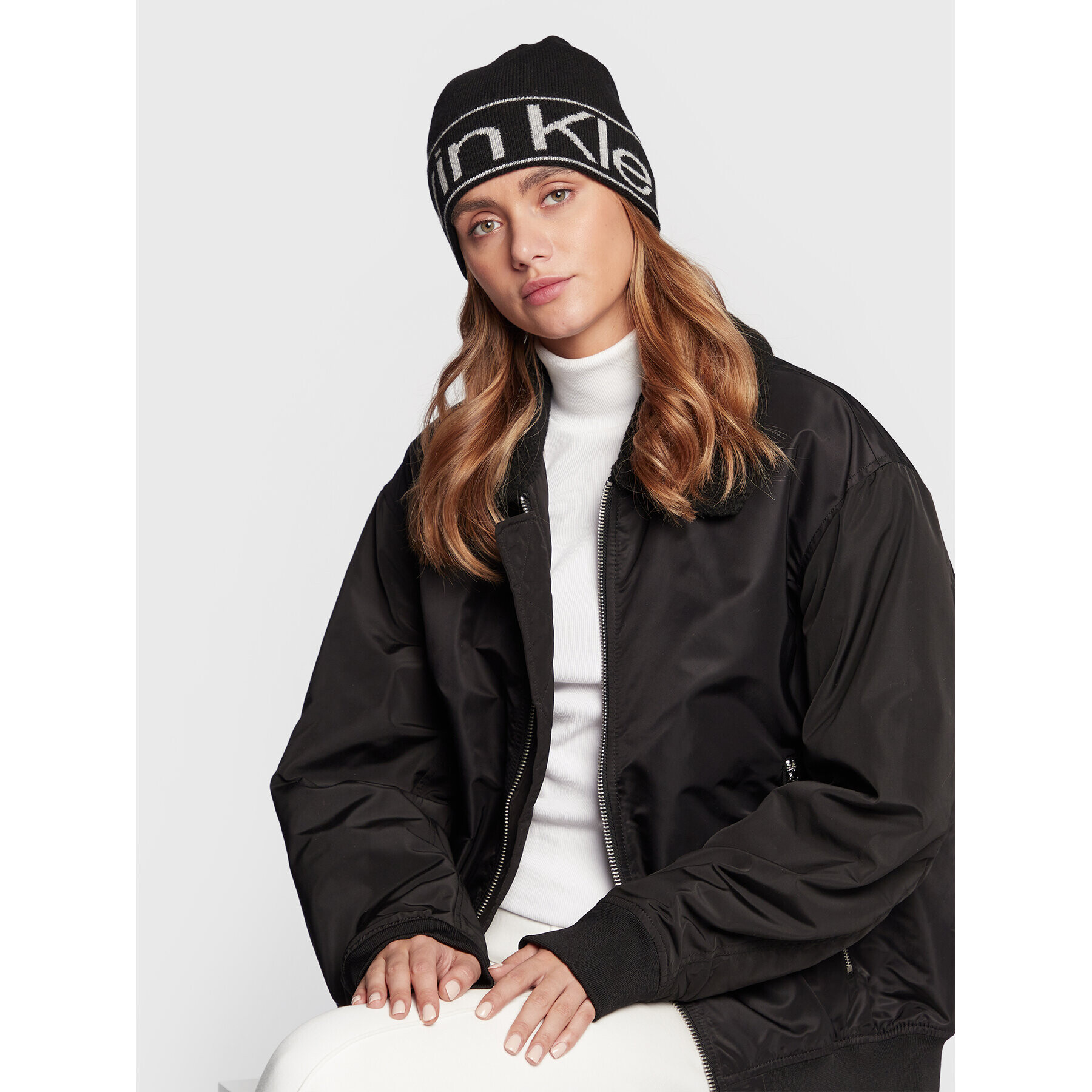 Calvin Klein Шапка K60K609967 Черен - Pepit.bg