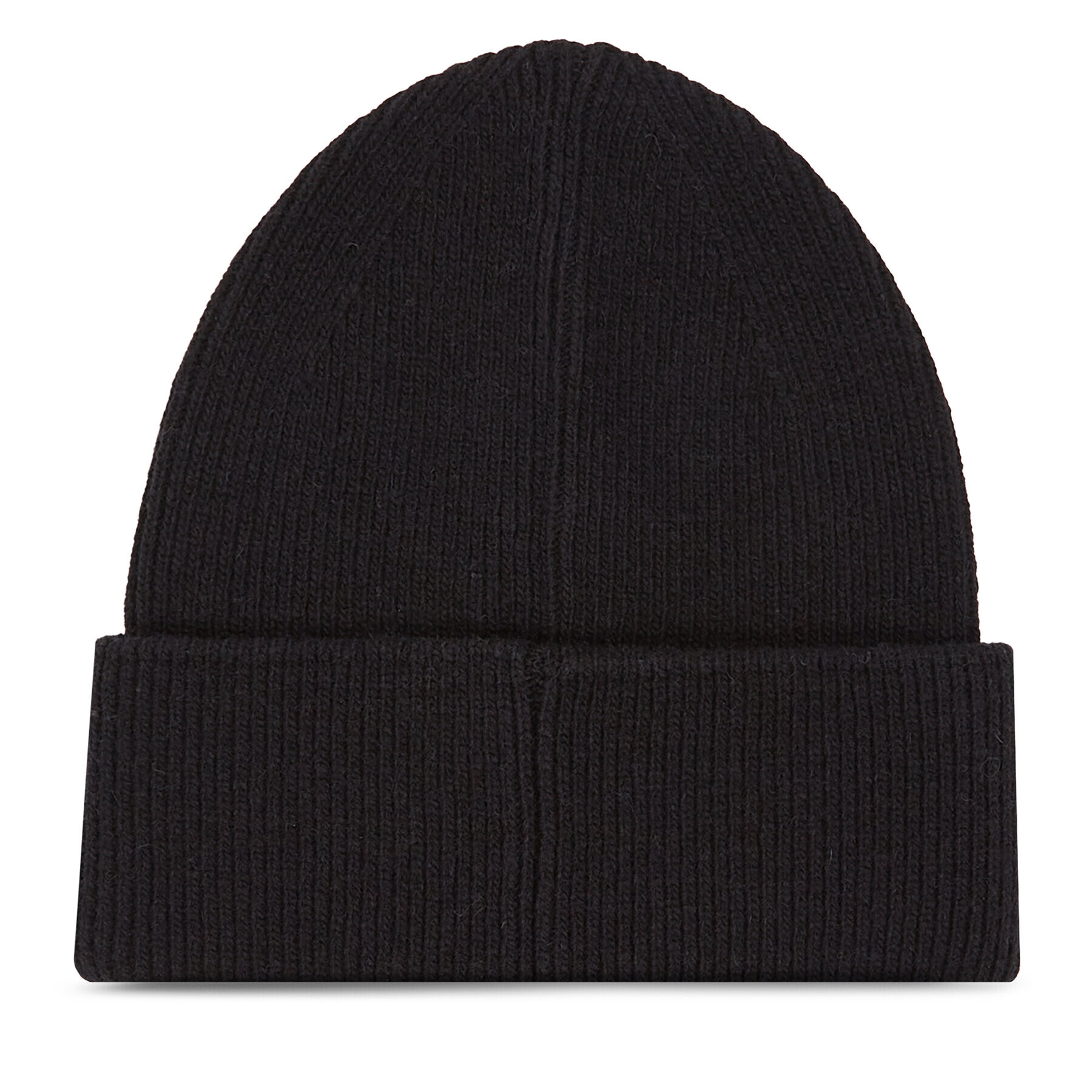 Calvin Klein Шапка Leather Patch Docker Beanie K50K510978 Черен - Pepit.bg