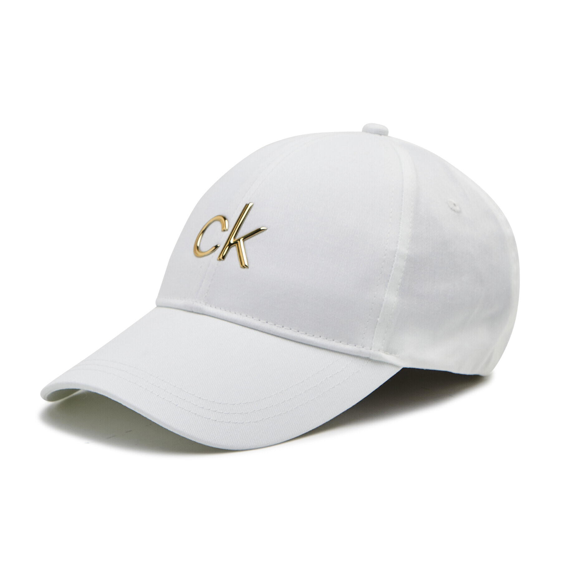 Calvin Klein Шапка с козирка Bb Cap K60K607986 Бял - Pepit.bg