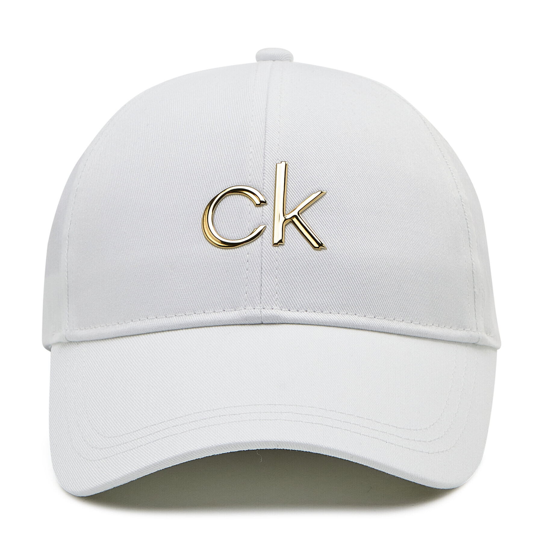 Calvin Klein Шапка с козирка Bb Cap K60K607986 Бял - Pepit.bg
