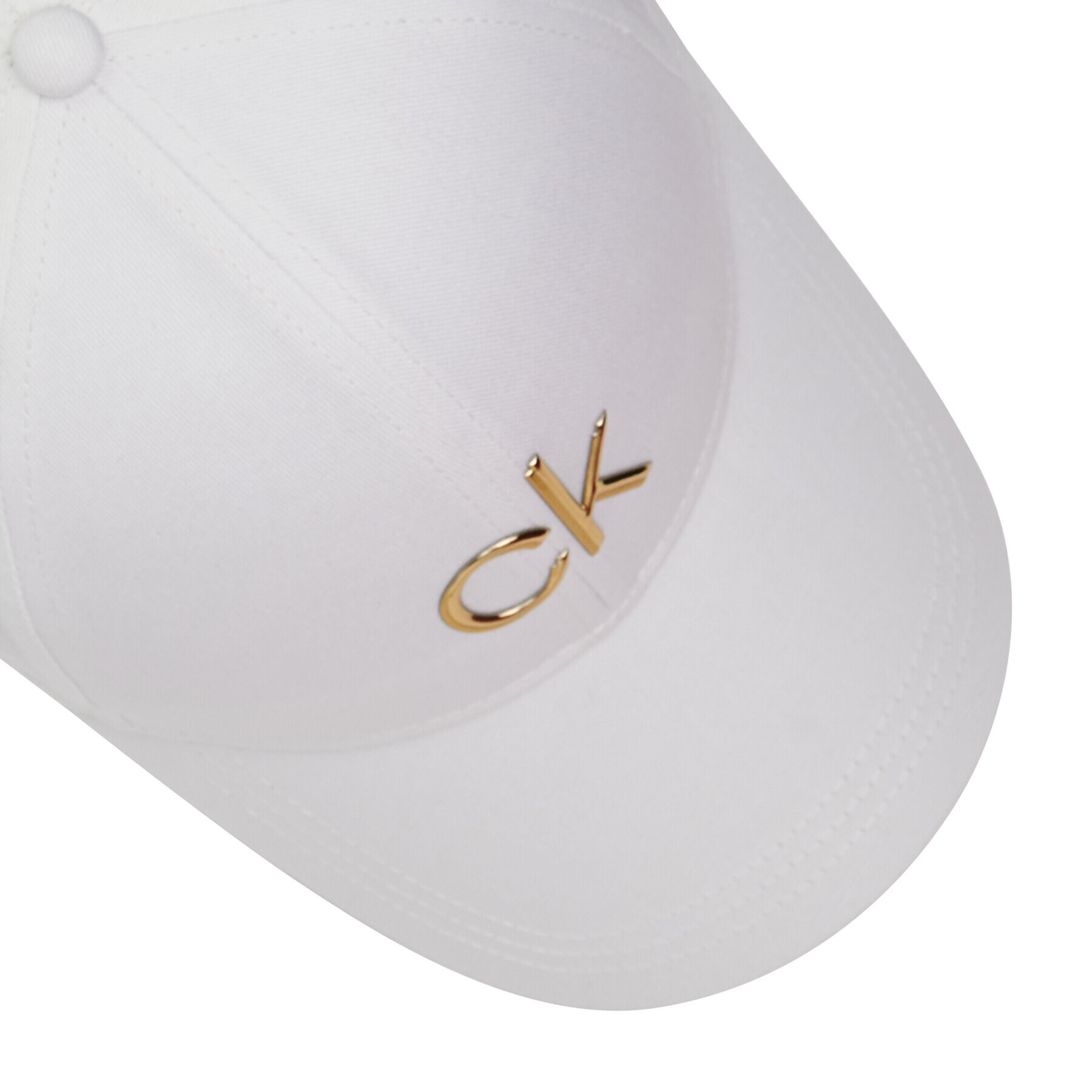 Calvin Klein Шапка с козирка Bb Cap K60K607986 Бял - Pepit.bg