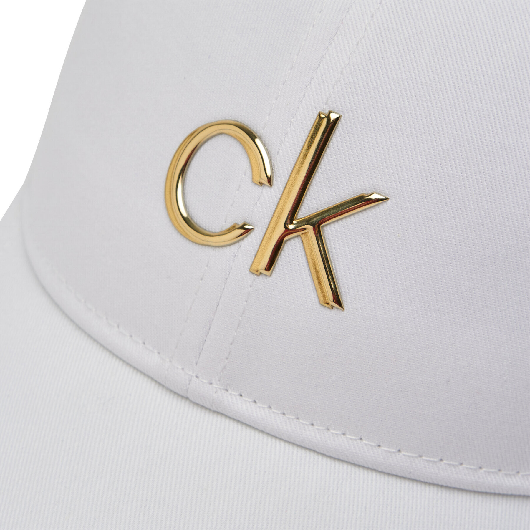 Calvin Klein Шапка с козирка Bb Cap K60K607986 Бял - Pepit.bg