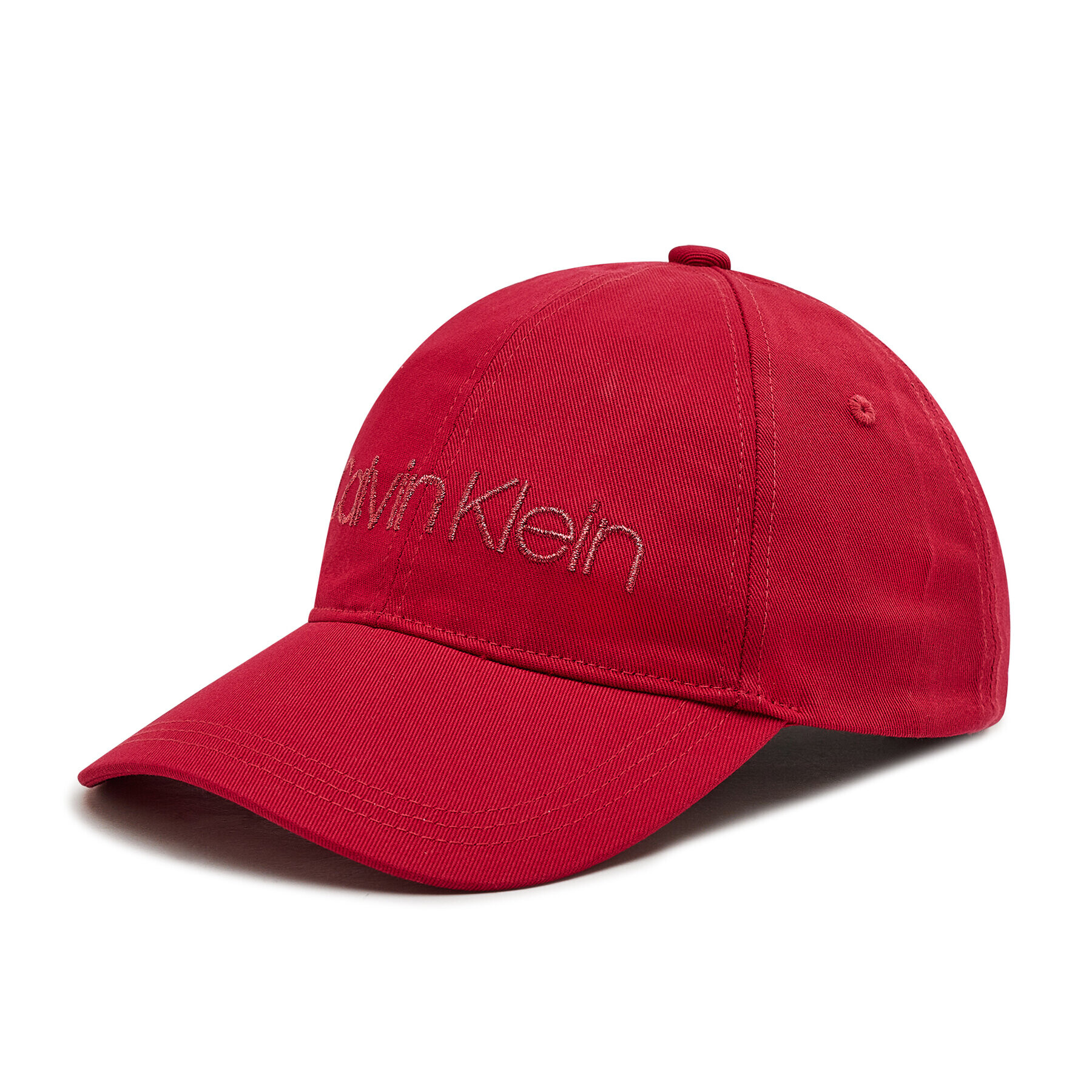 Calvin Klein Шапка с козирка Bb Cap K60K608210 Червен - Pepit.bg