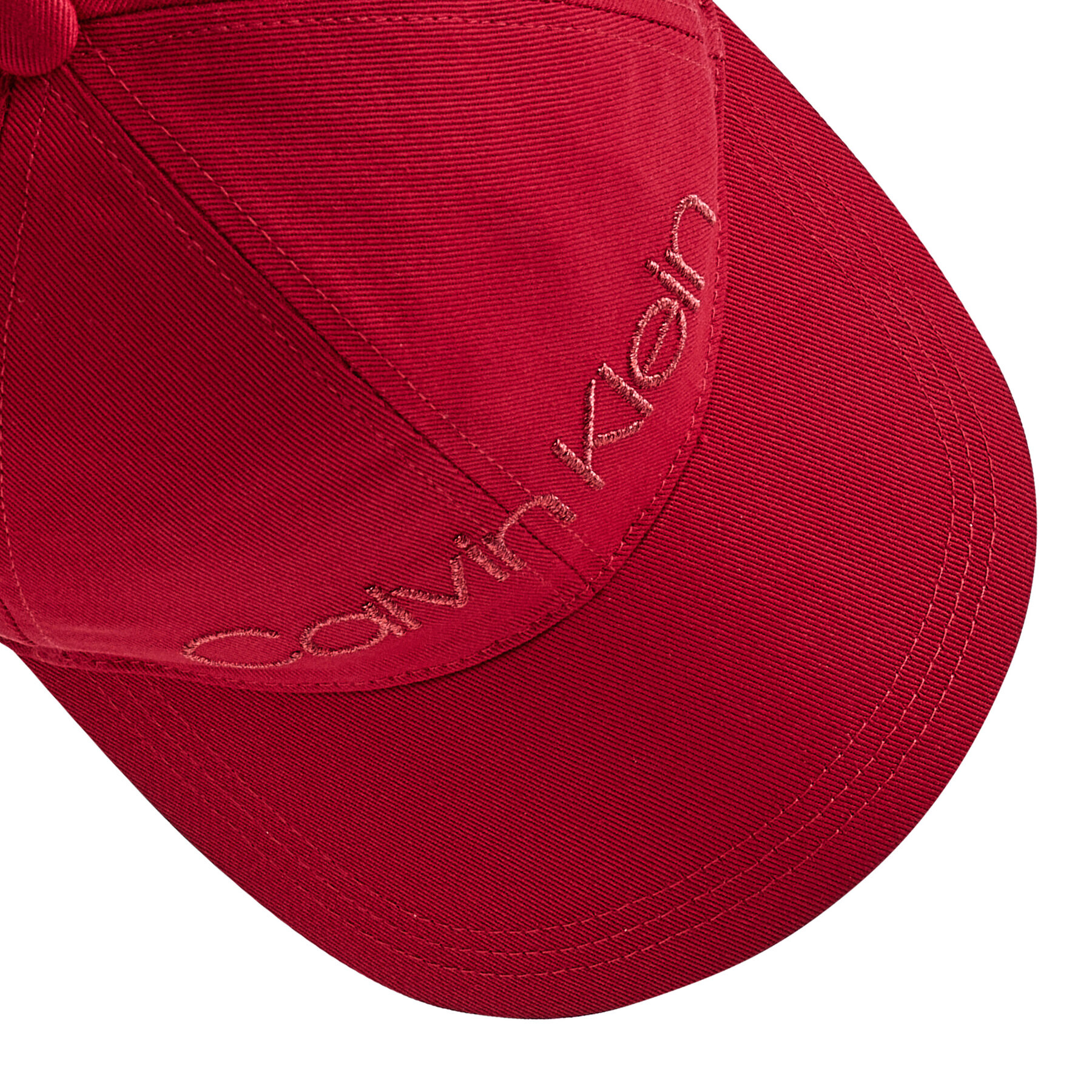 Calvin Klein Шапка с козирка Bb Cap K60K608210 Червен - Pepit.bg