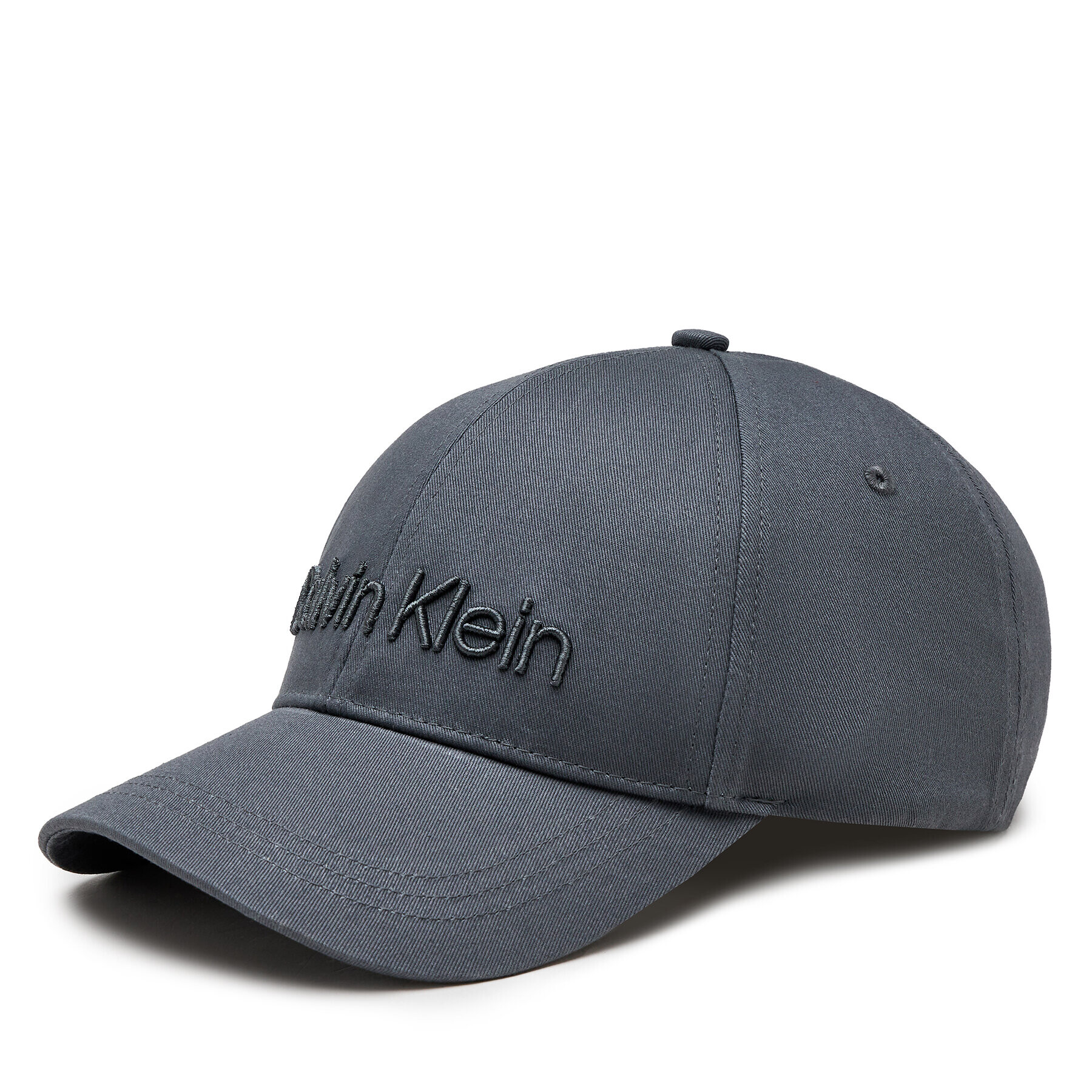 Calvin Klein Шапка с козирка Calvin Embroidery Bb Cap K50K505737 Сив - Pepit.bg