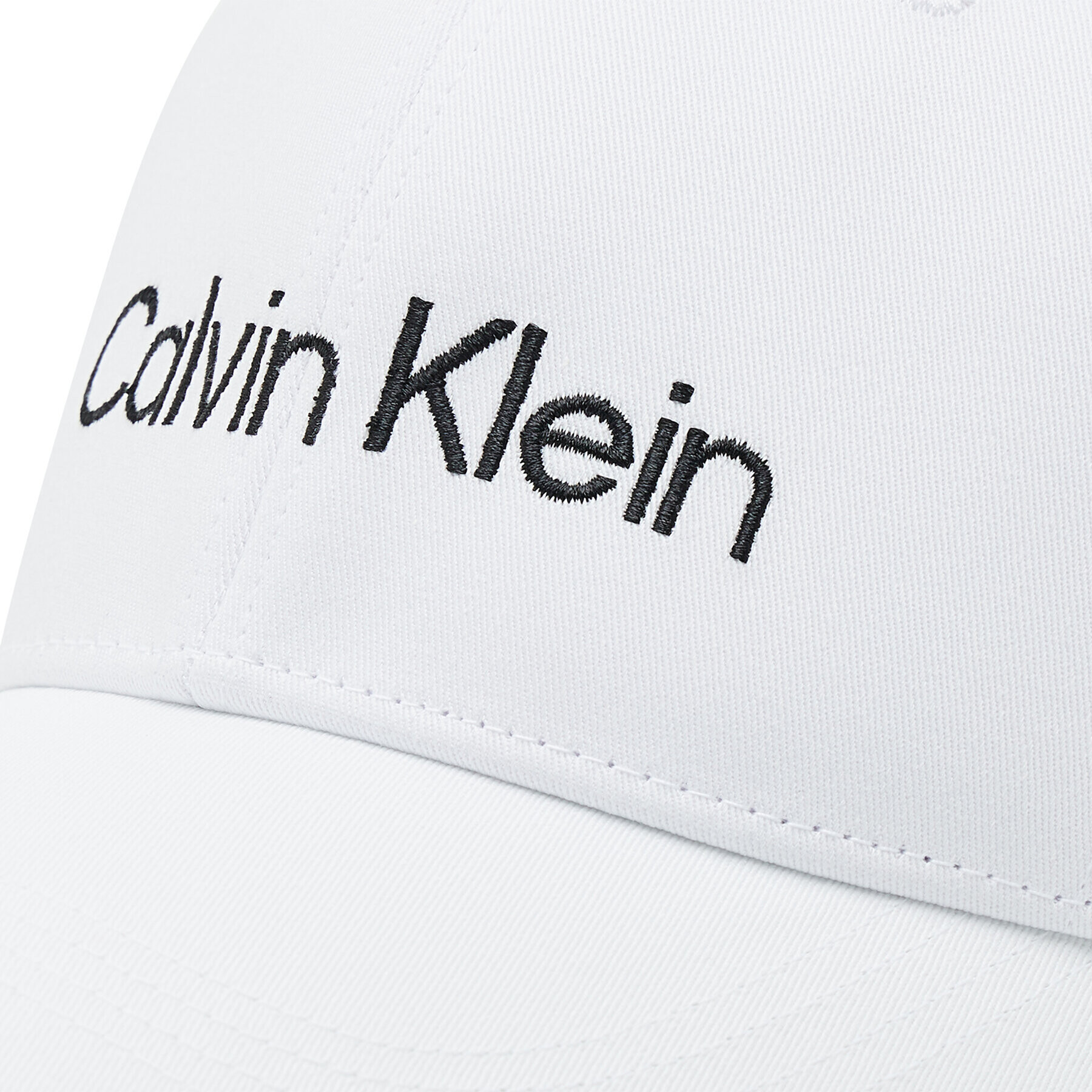 Calvin Klein Шапка с козирка Cap KU0KU00092 Бял - Pepit.bg