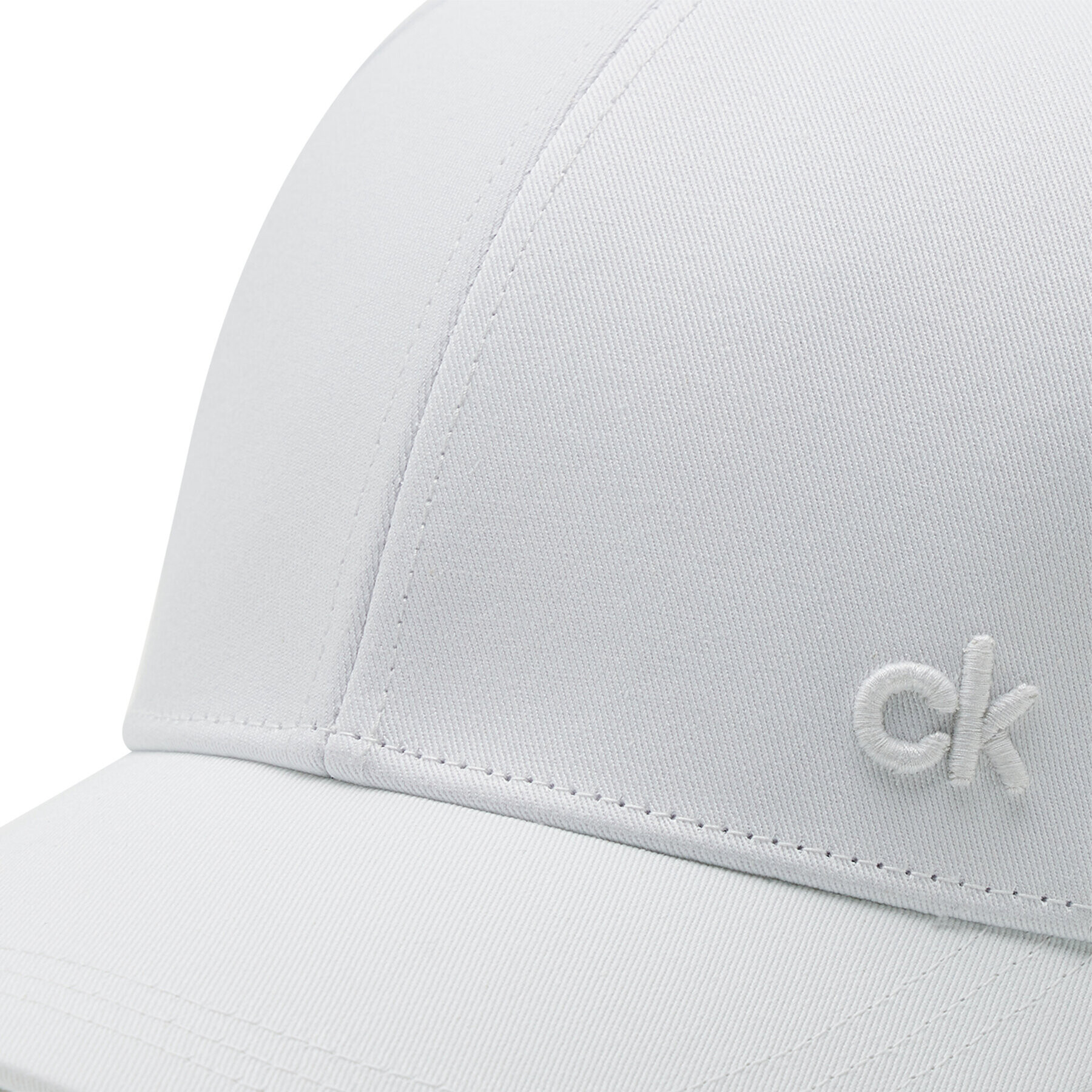 Calvin Klein Шапка с козирка Ck Baseball Cap K50K502533 Бял - Pepit.bg