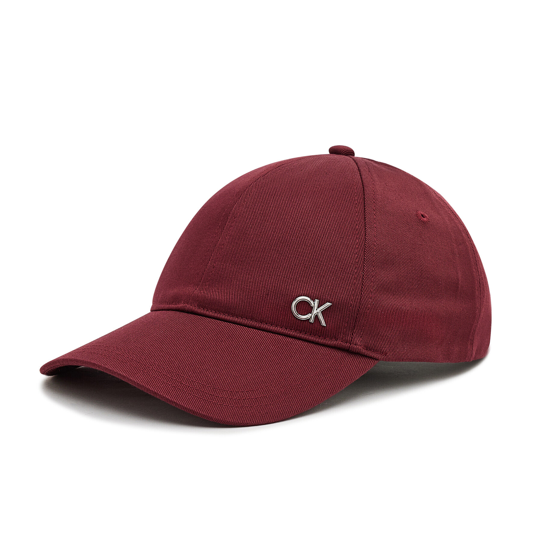 Calvin Klein Шапка с козирка Ck Spiked Metal Bb Cap K50K507527 Бордо - Pepit.bg