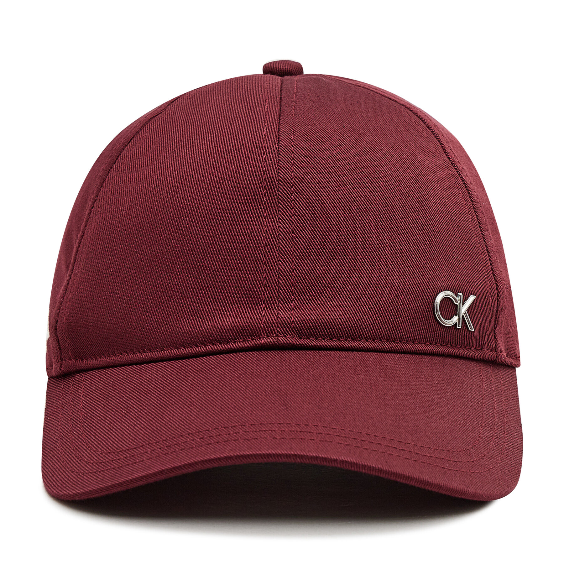 Calvin Klein Шапка с козирка Ck Spiked Metal Bb Cap K50K507527 Бордо - Pepit.bg