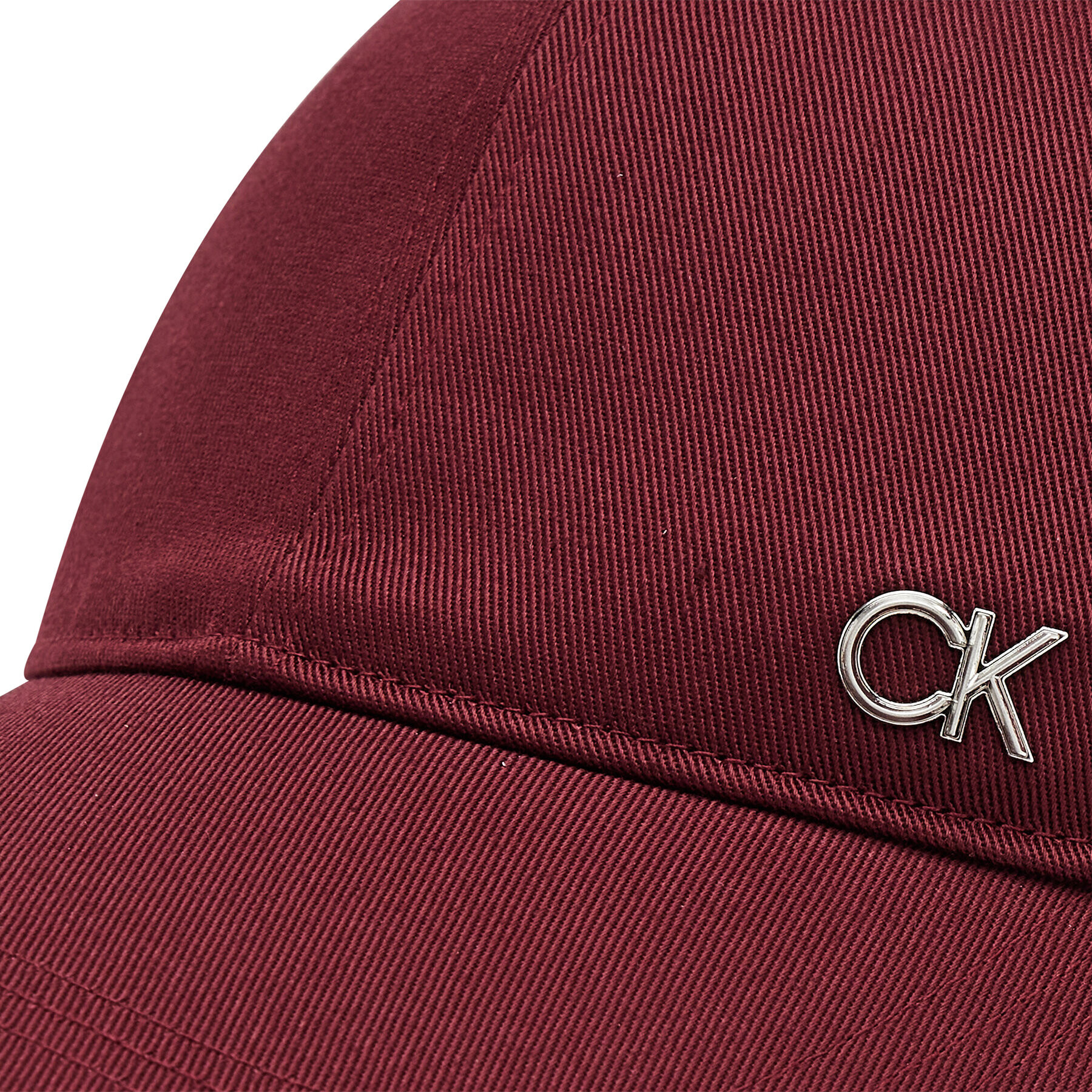 Calvin Klein Шапка с козирка Ck Spiked Metal Bb Cap K50K507527 Бордо - Pepit.bg