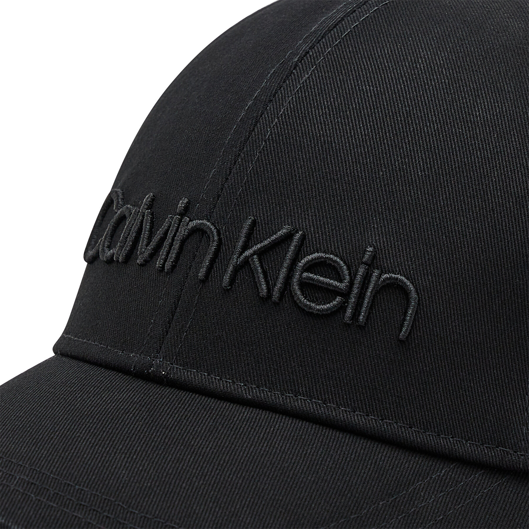 Calvin Klein Шапка с козирка Embroidery Bb Cap K50K505737 Черен - Pepit.bg