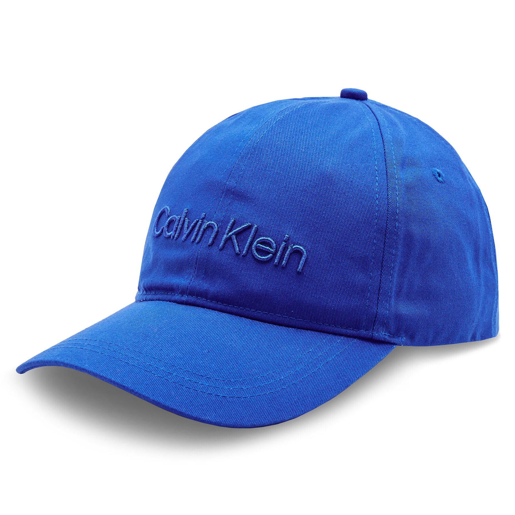 Calvin Klein Шапка с козирка Embroidery K50K505737 Син - Pepit.bg