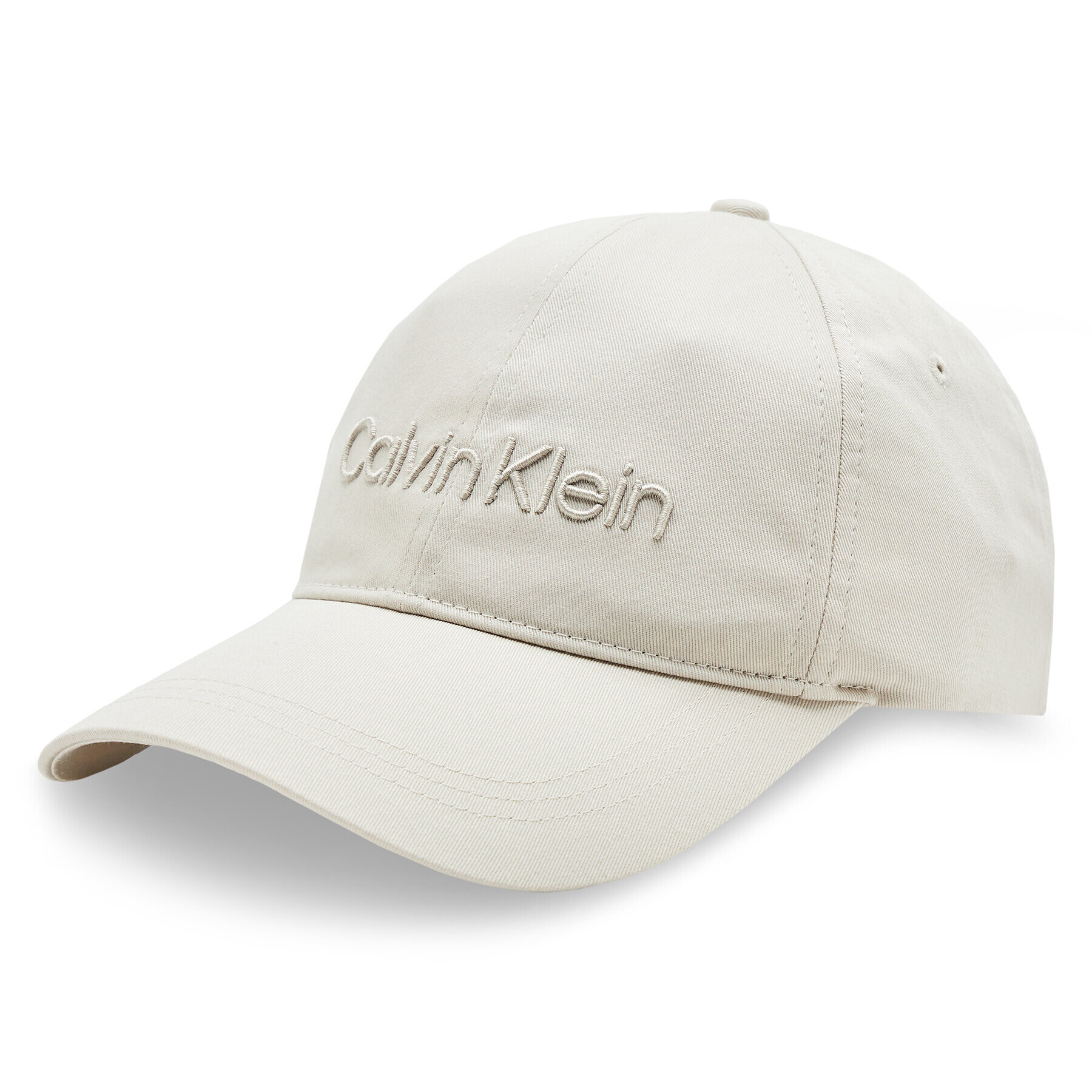 Calvin Klein Шапка с козирка Embroidery K50K505737 Сив - Pepit.bg