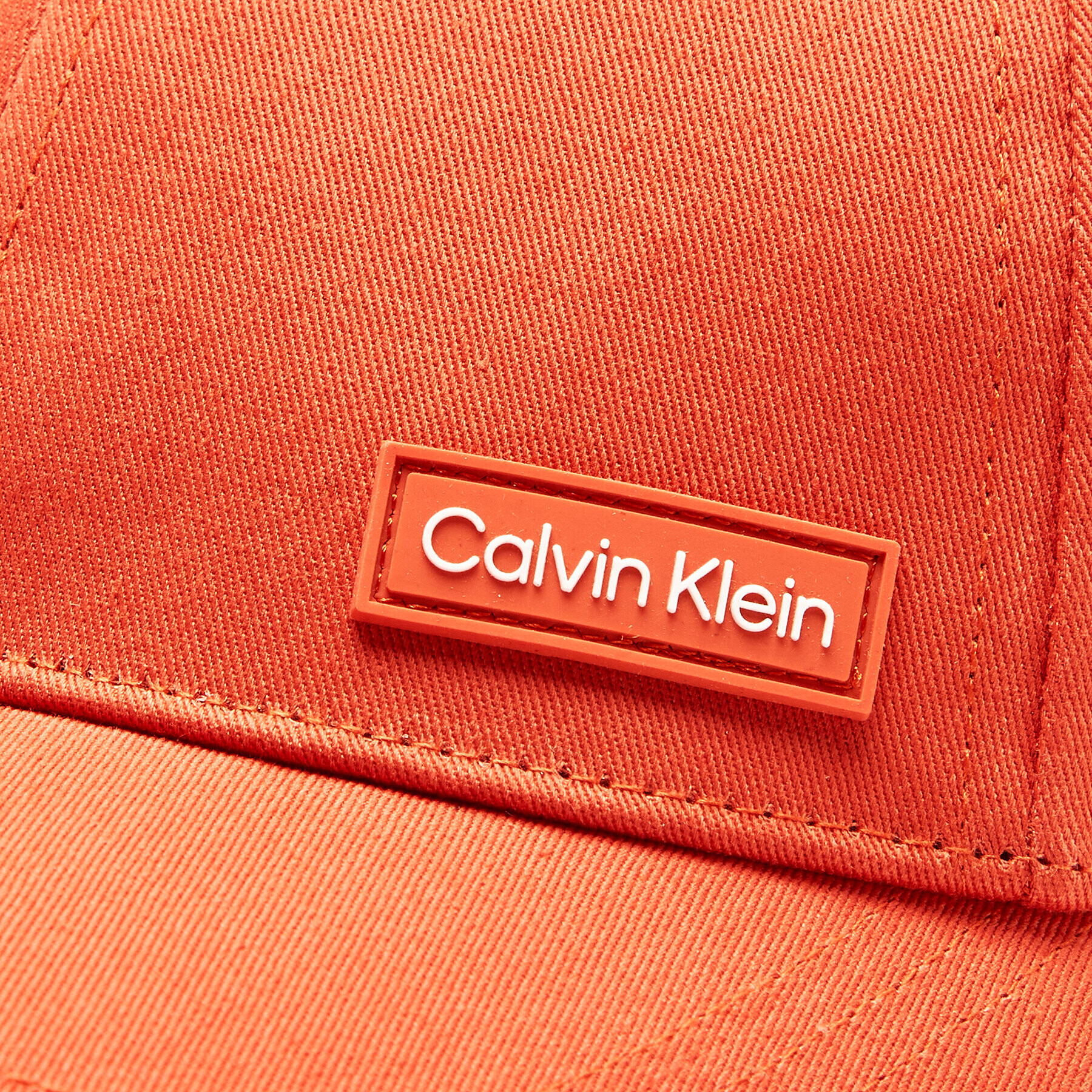 Calvin Klein Шапка с козирка Essential K50K510651 Оранжев - Pepit.bg