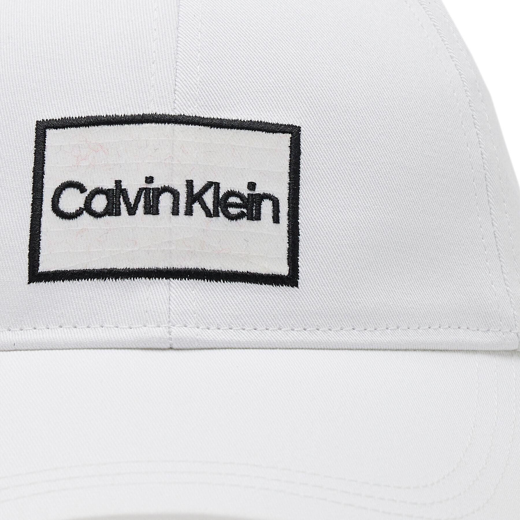 Calvin Klein Шапка с козирка K60K609966 Бял - Pepit.bg