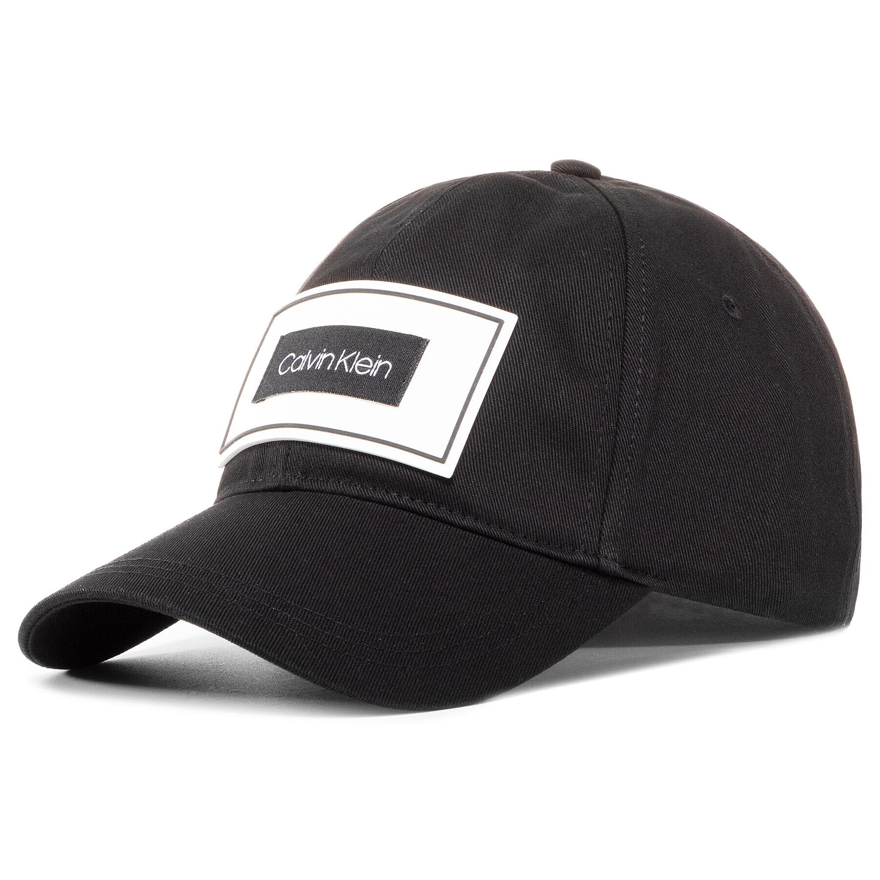 Calvin Klein Шапка с козирка Multi Patch Bb Cap K50K505731 Черен - Pepit.bg