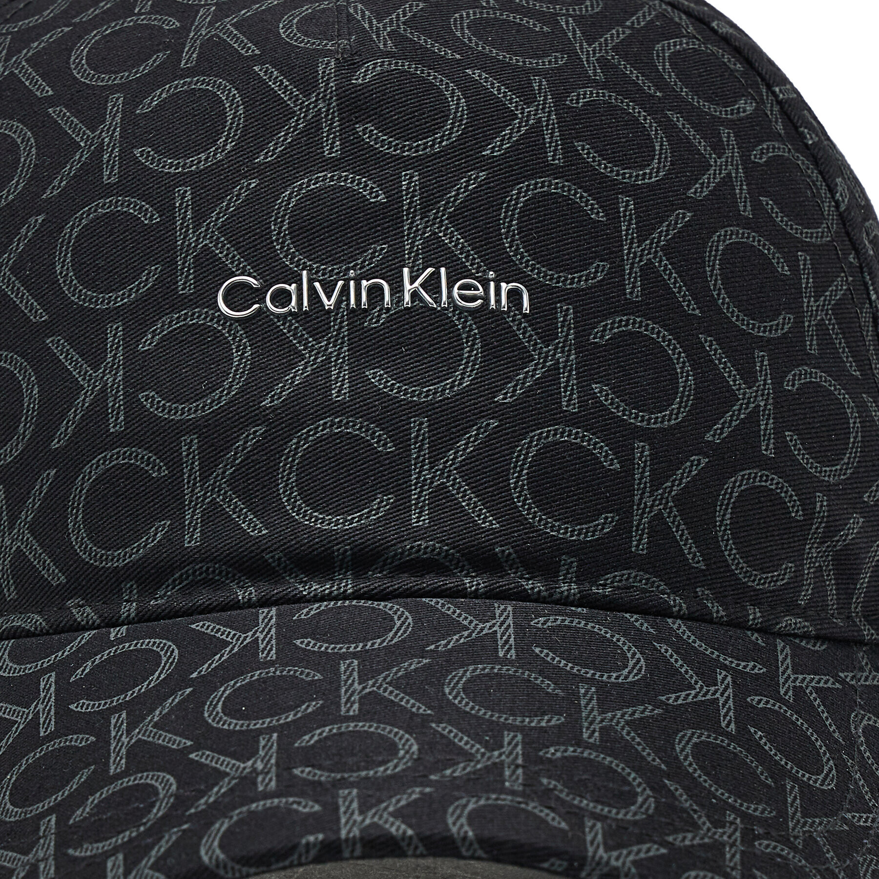 Calvin Klein Шапка с козирка Must Logo Mono K60K610390 Черен - Pepit.bg