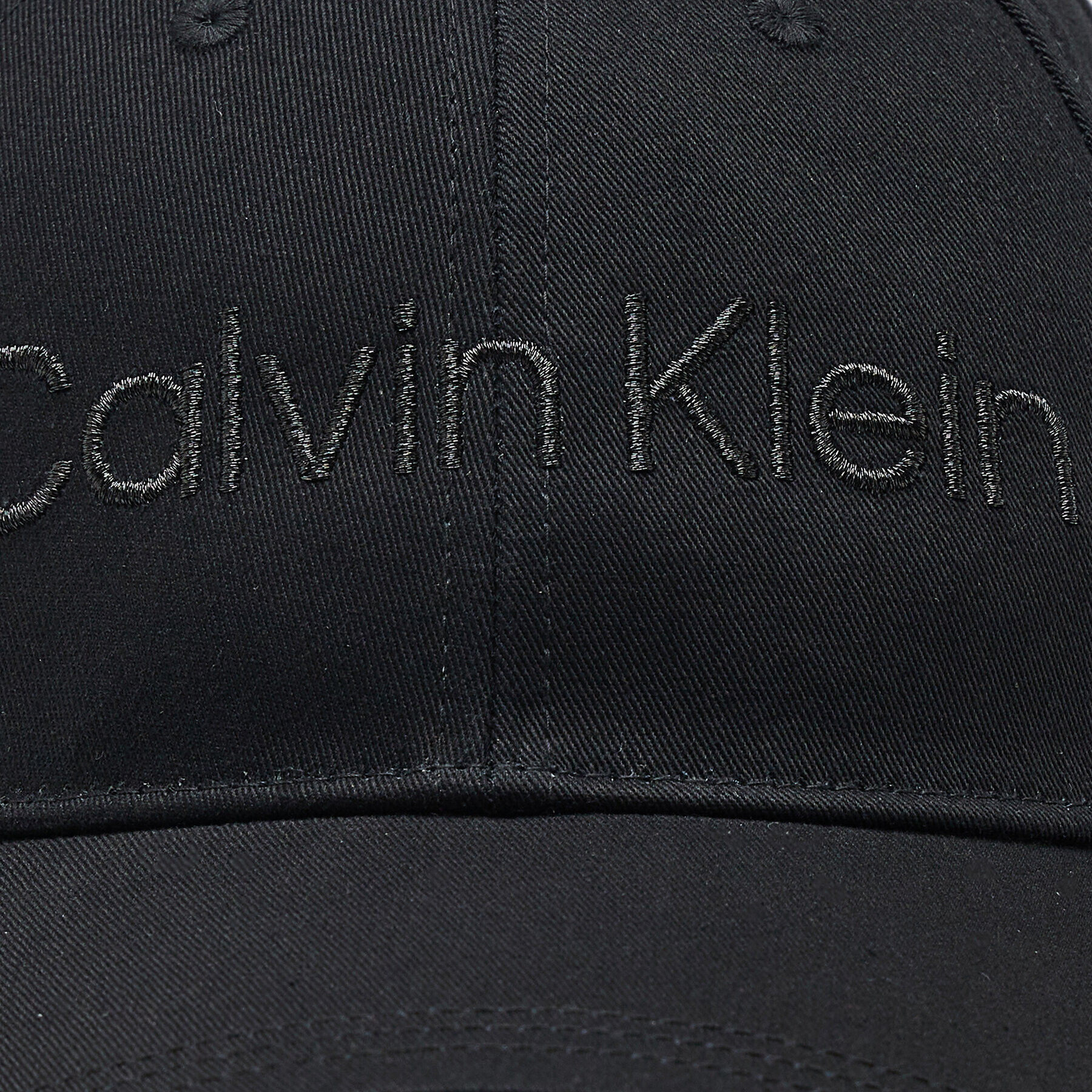 Calvin Klein Шапка с козирка Must Minimum Logo K60K610391 Черен - Pepit.bg