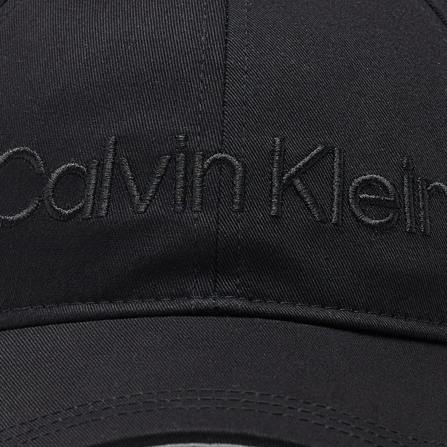 Calvin Klein Шапка с козирка Must Minimum Logo K60K610613 Черен - Pepit.bg