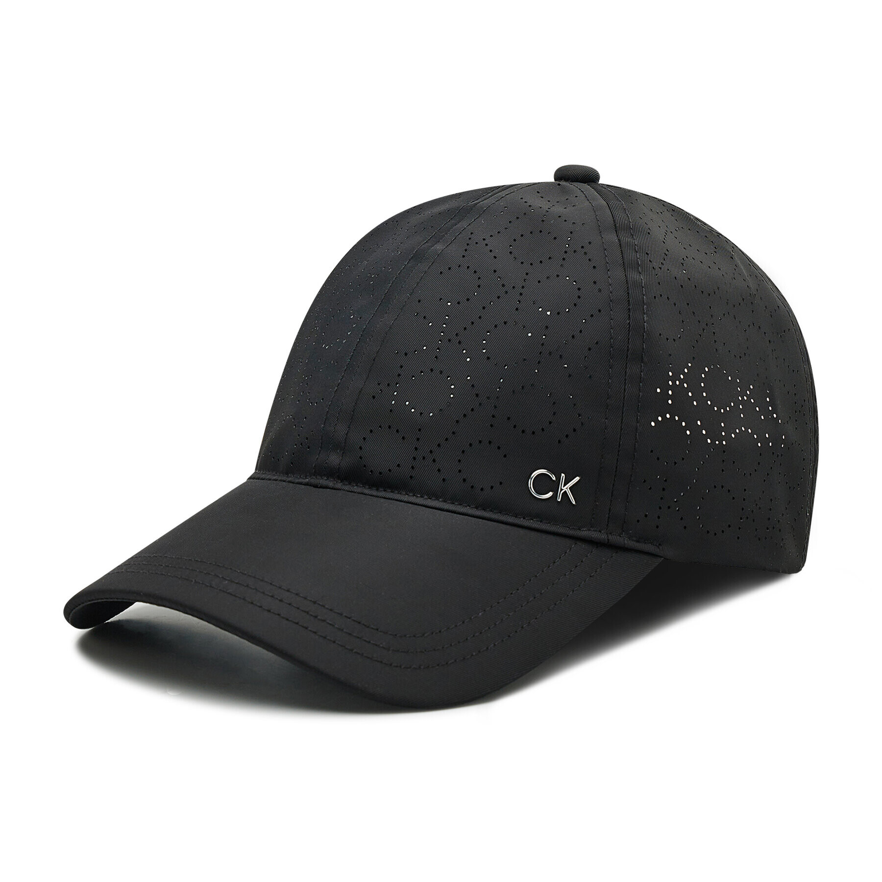 Calvin Klein Шапка с козирка Perforated Bb Cap K60K609434BAX Черен - Pepit.bg