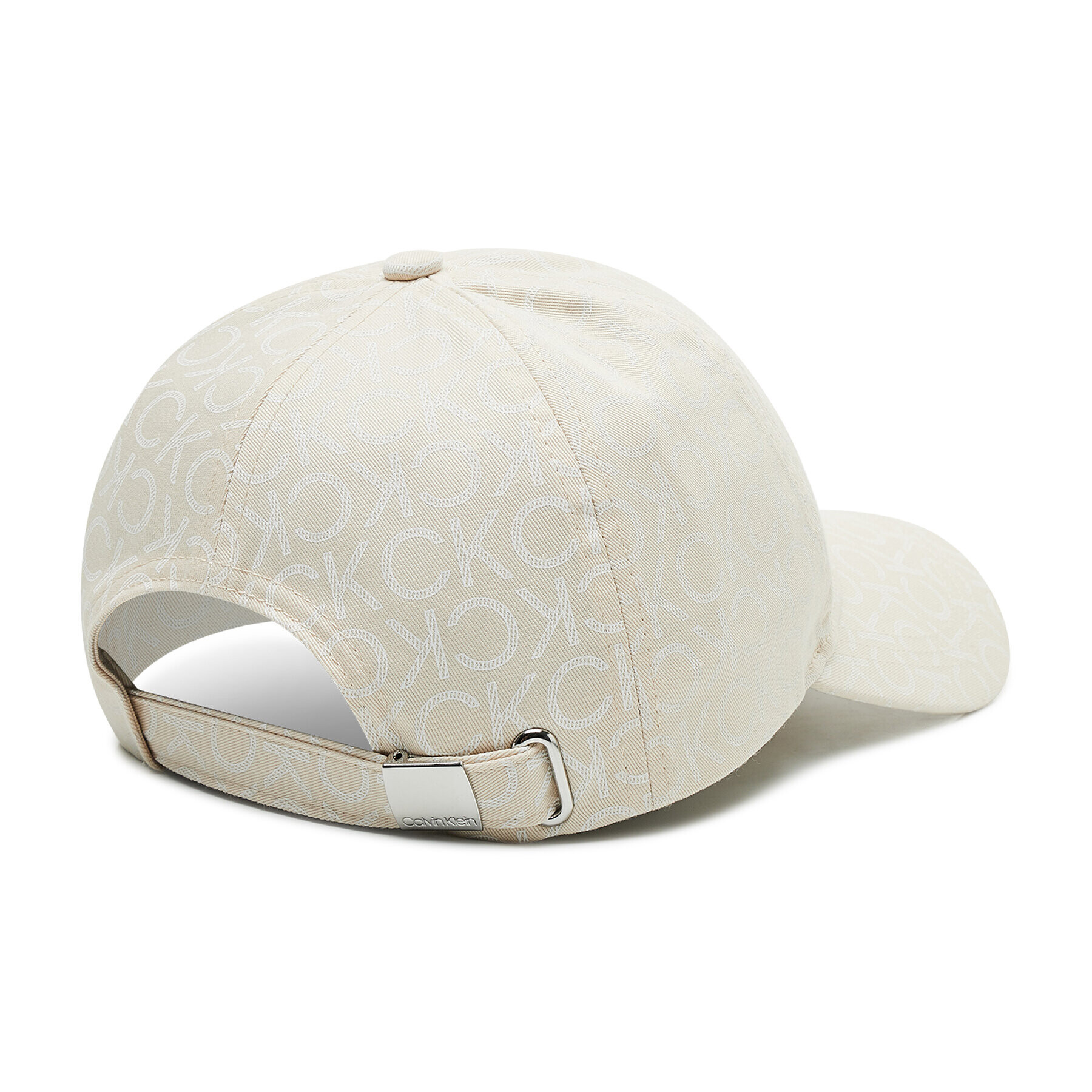 Calvin Klein Шапка с козирка Tpu Branding BB Cap Mono K60K609154 Бежов - Pepit.bg