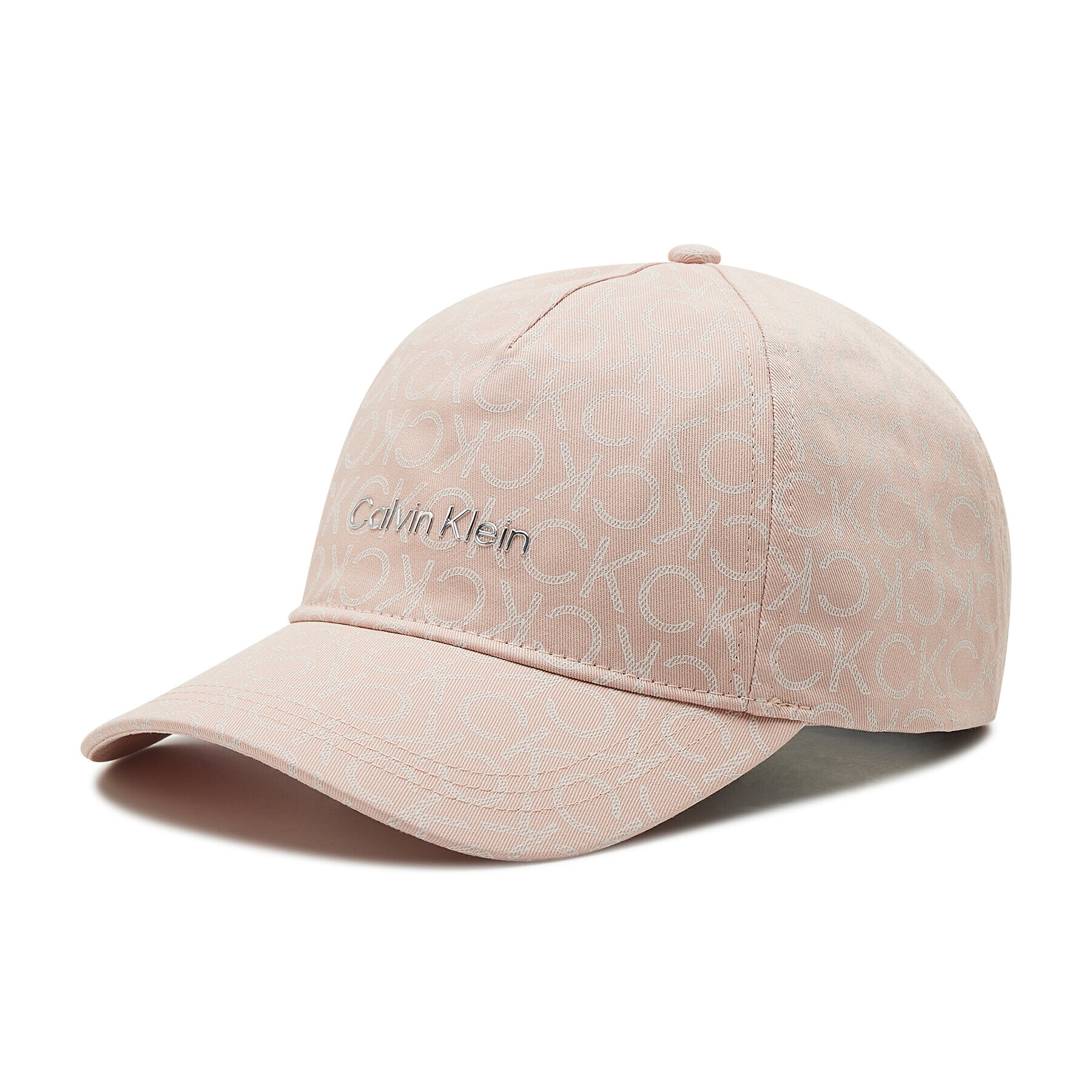 Calvin Klein Шапка с козирка Tpu Branding Bb Cap Mono K60K609154 Розов - Pepit.bg