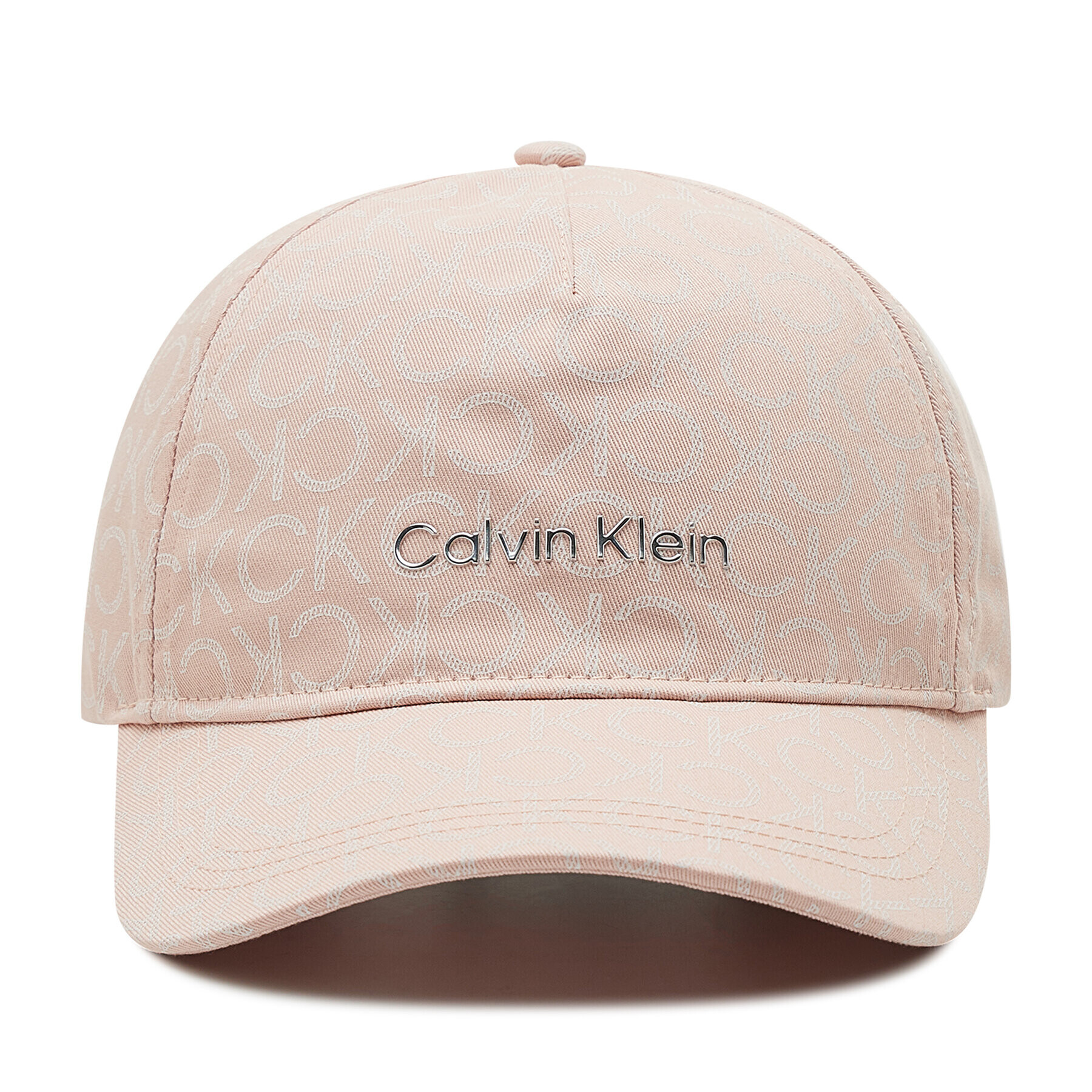 Calvin Klein Шапка с козирка Tpu Branding Bb Cap Mono K60K609154 Розов - Pepit.bg