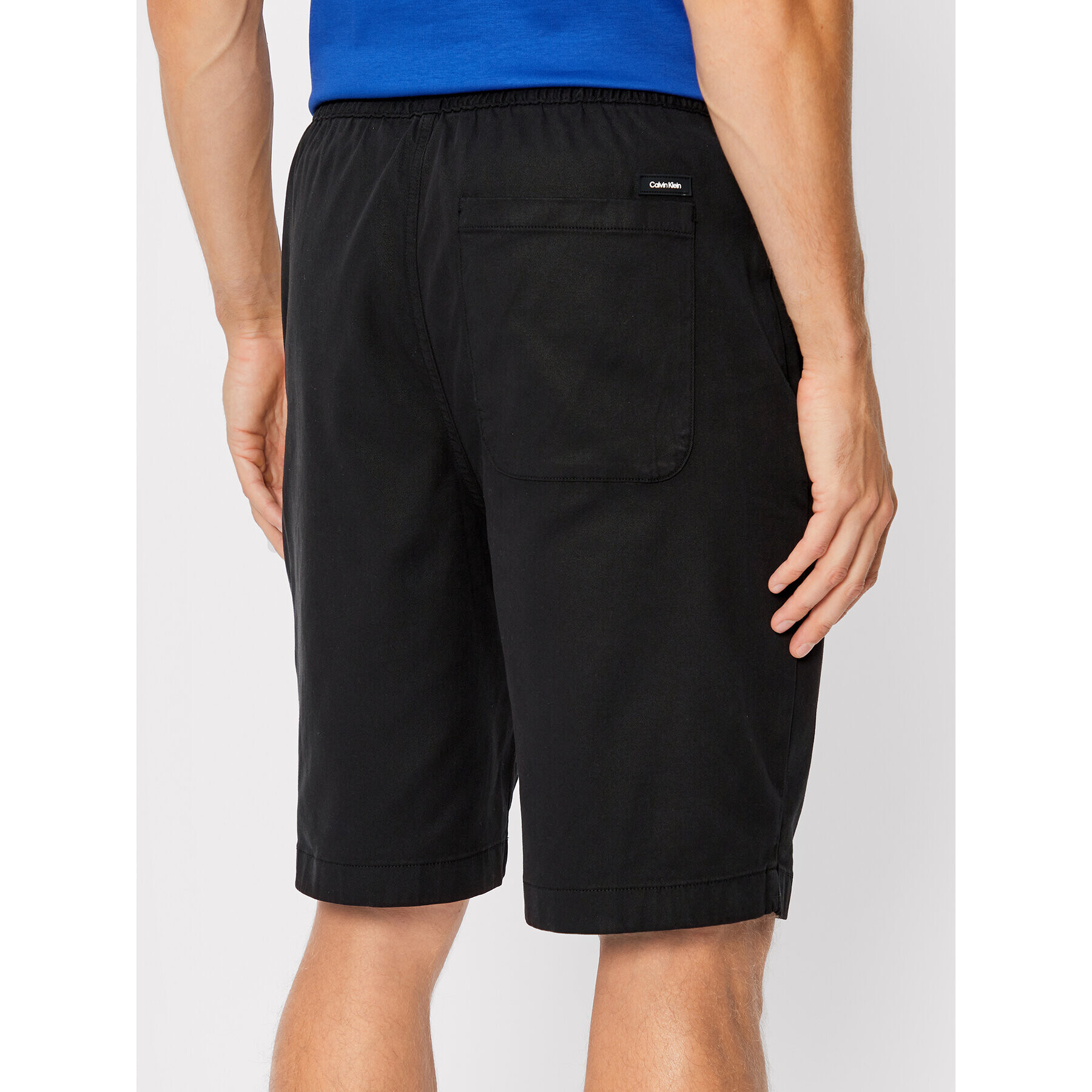 Calvin Klein Шорти от плат K10K108655 Черен Regular Fit - Pepit.bg